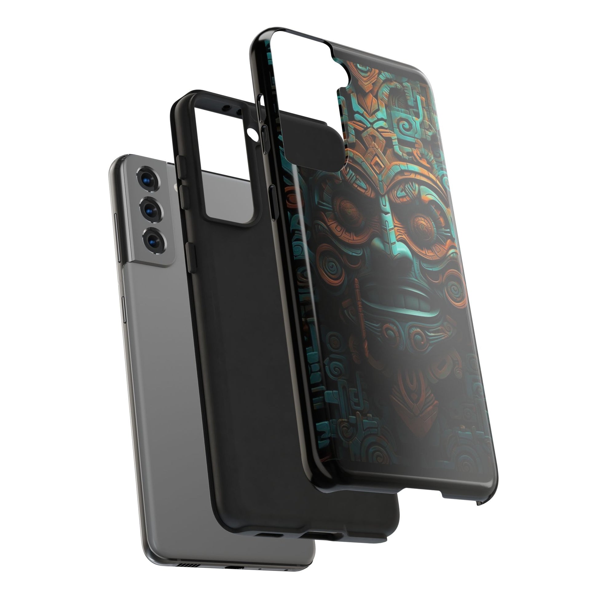Aztecs Sculpture Inspired Phone Cases for Iphones & Samsung Phones