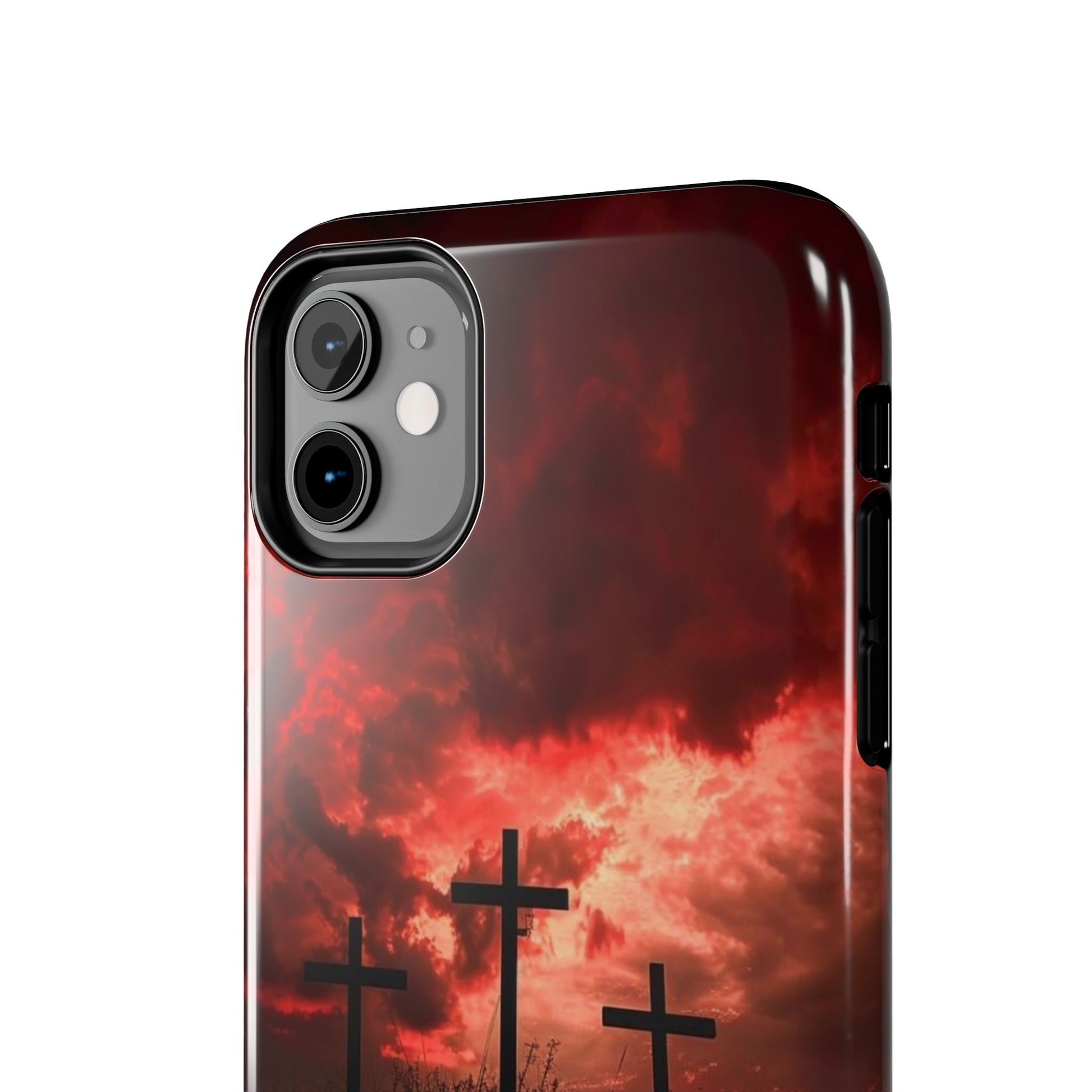 Crosses at Golgotha Christian Cases for iPhones & Samsung Phones