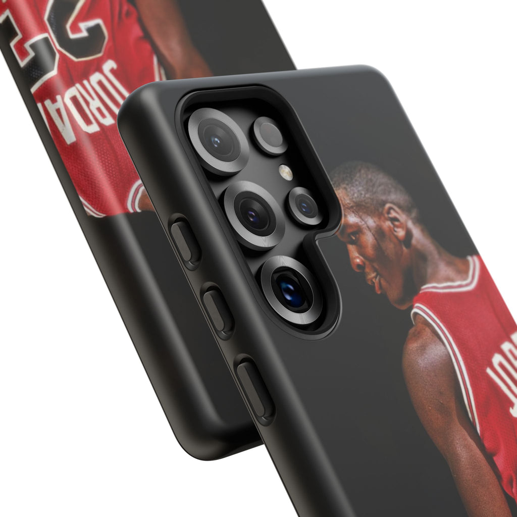 Basketball Legend Michael Jordan Tough Cases for iPhones, Samsung, and Pixel