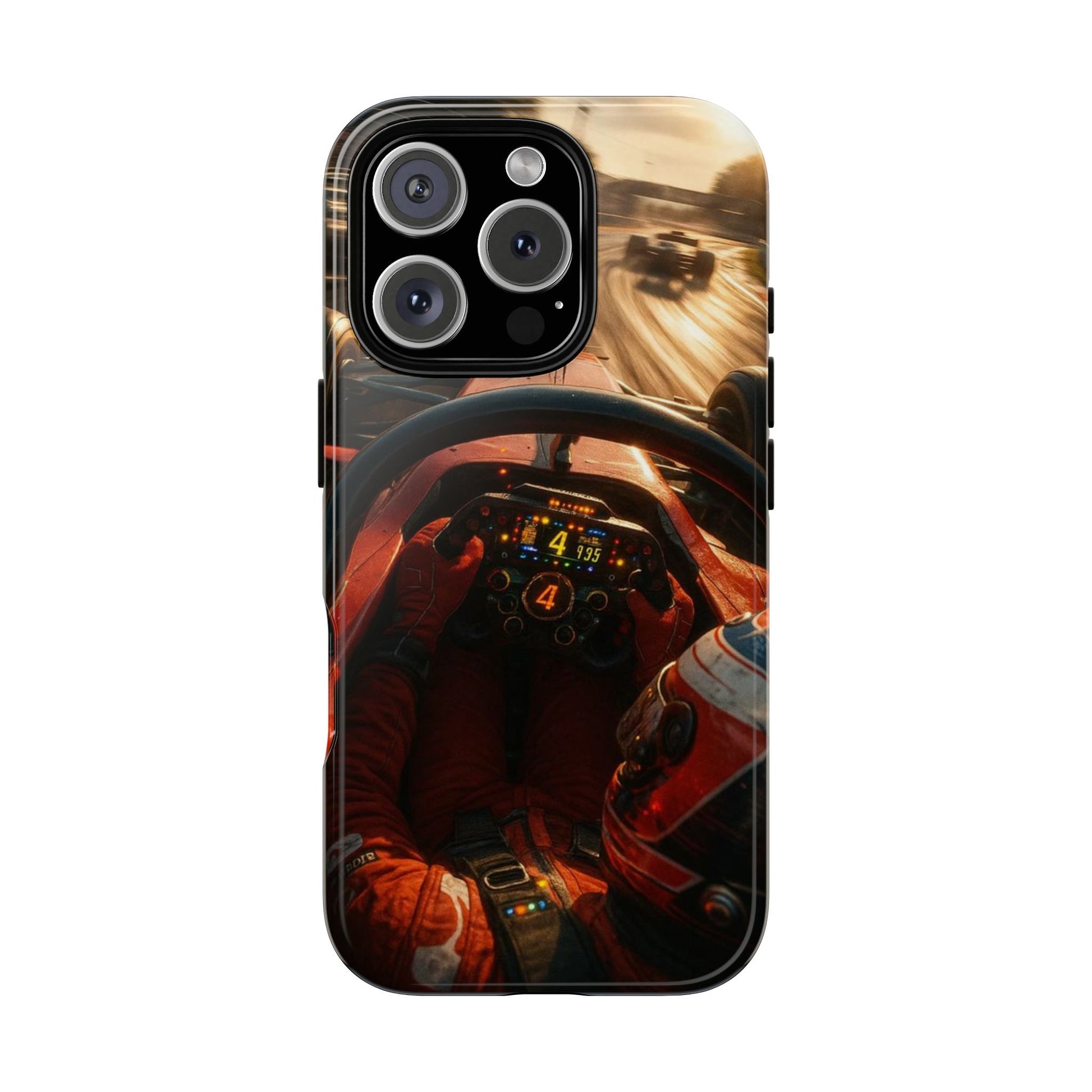 Formula 1 Cockpit Phone Case, Tough Cases for iPhones, Samsung, and Pixel