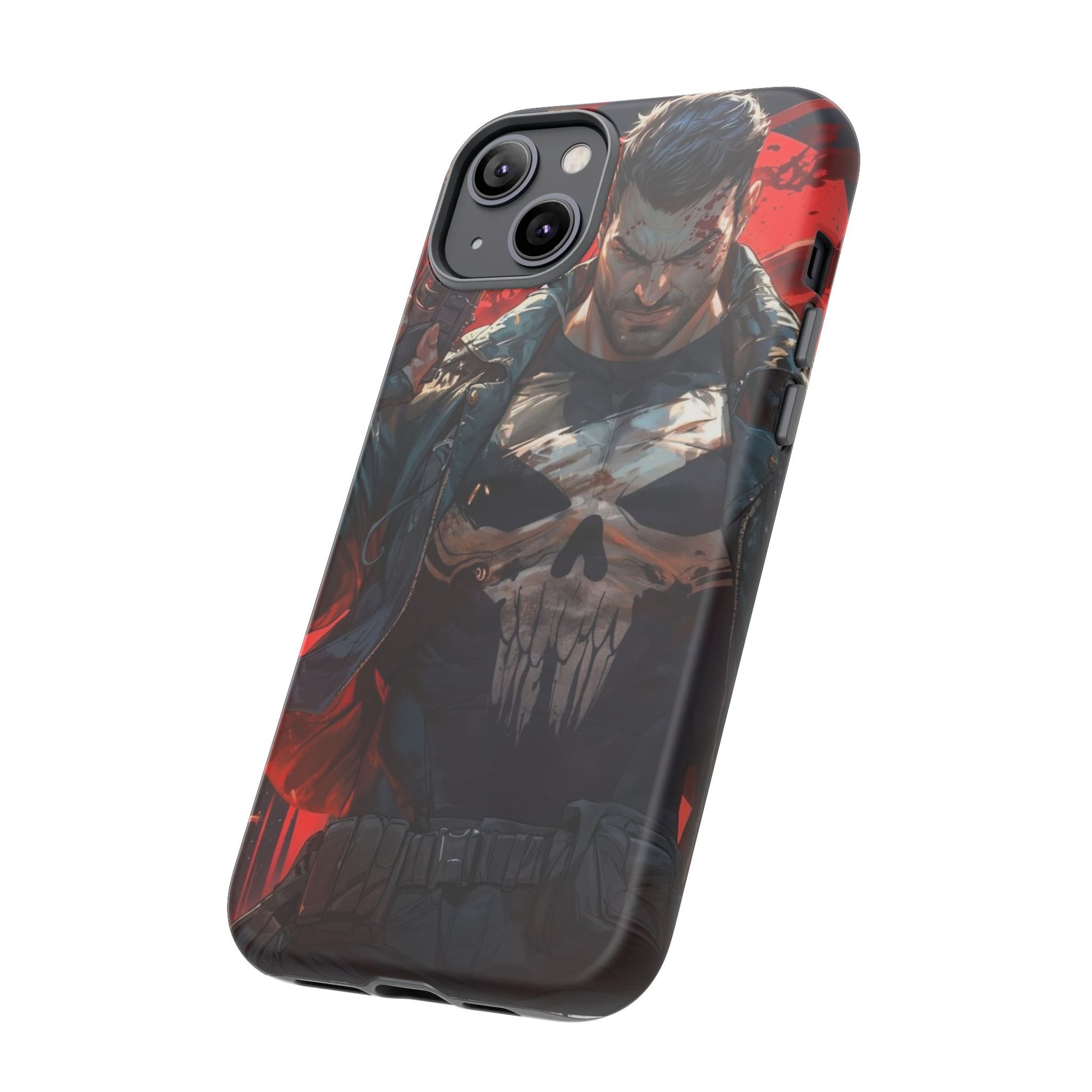 Punisher Tough Cases for iPhones, Samsung, and Pixel