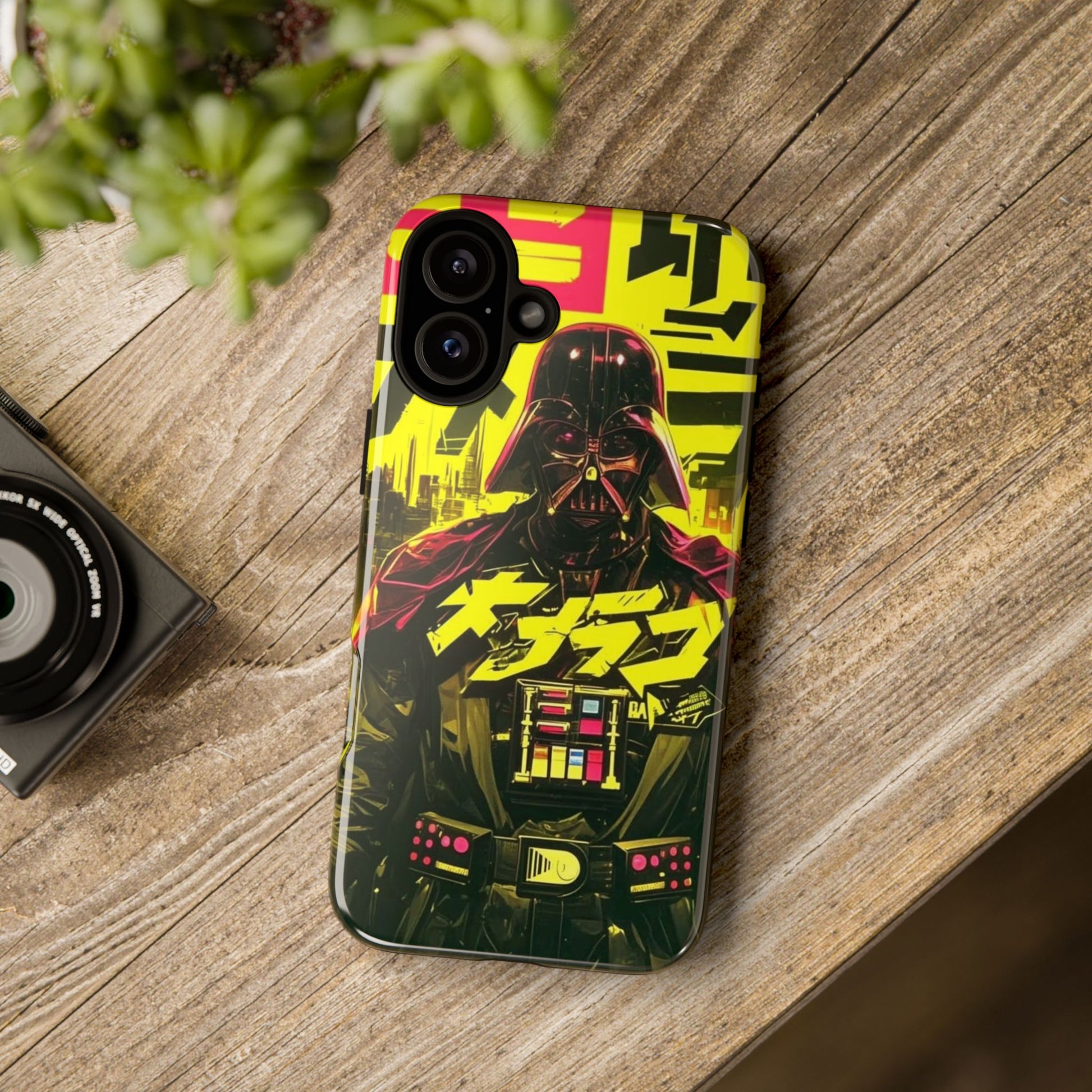 Cyberpunk X Vader Tough Cases for iPhones, Samsung, and Pixel