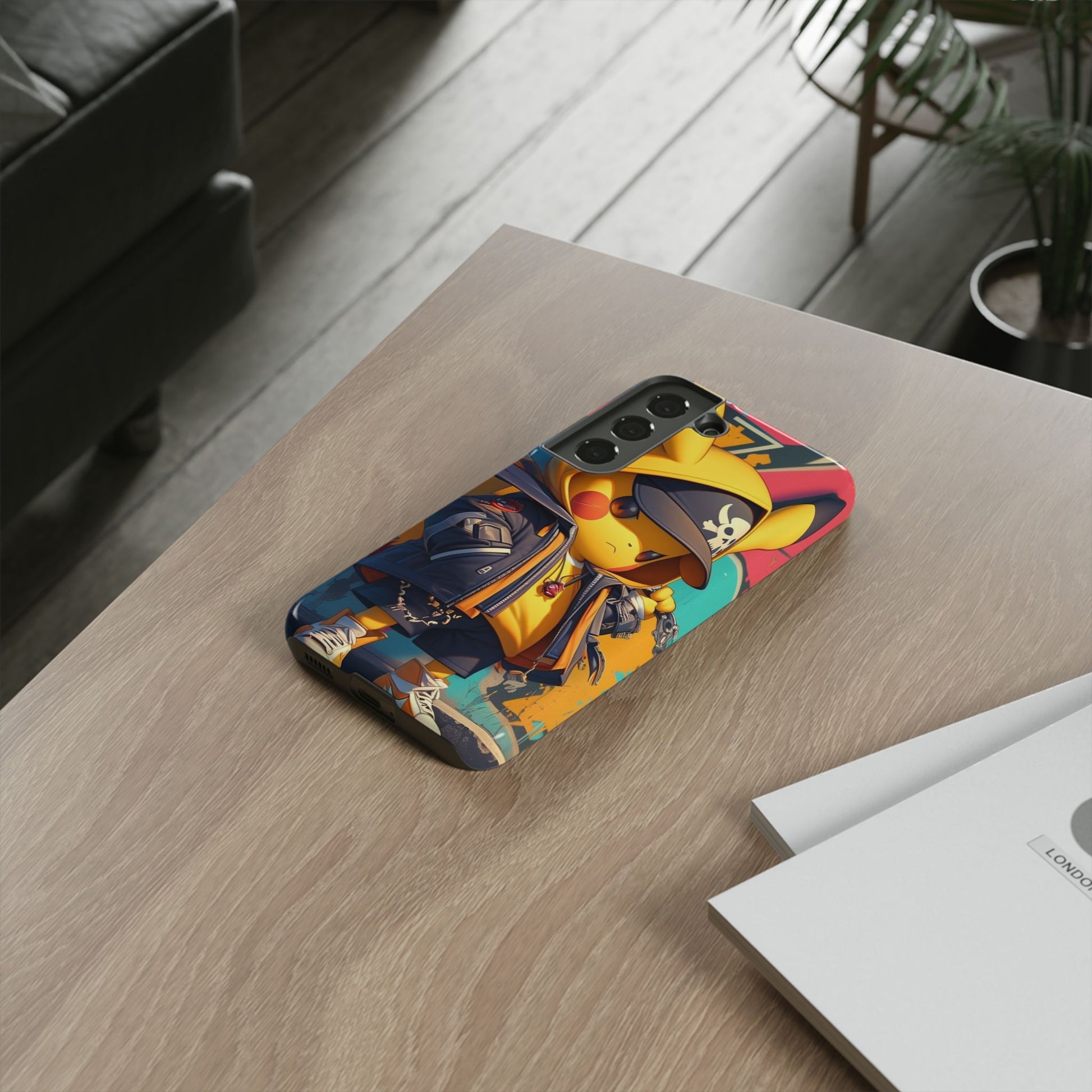 Cute Poke Bear Phone Case, Tough Cases for iPhones, Samsung, and Pixel