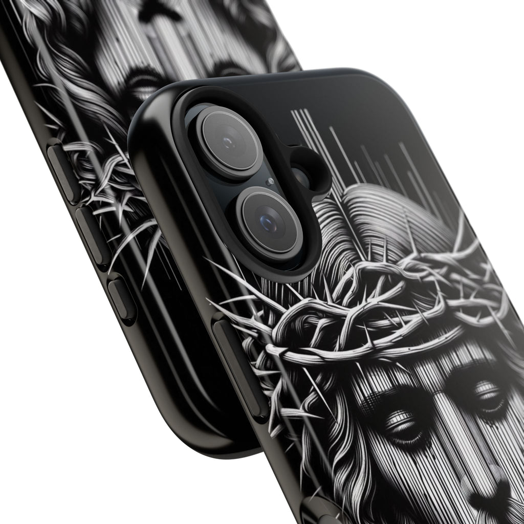 Jesus The King Crown Christian Phone Cases for iPhones & Samsung Phones