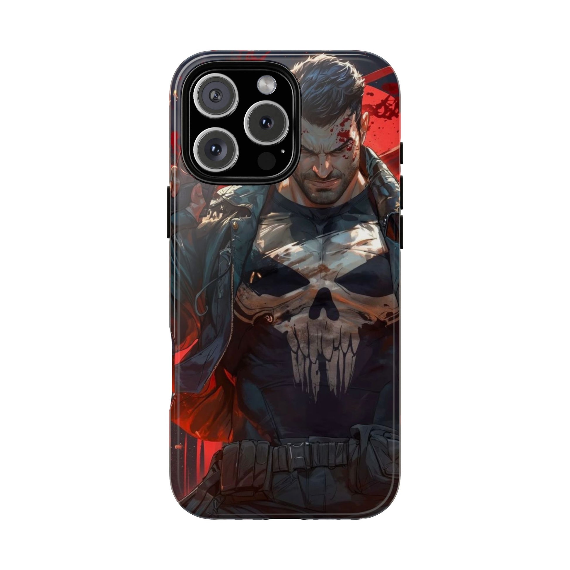 Punisher Tough Cases for iPhones, Samsung, and Pixel