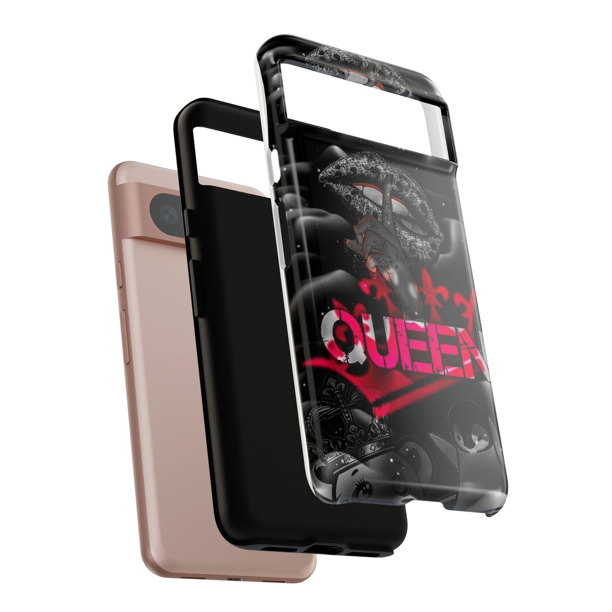 Urban Queen Tough Cases for iPhones, Samsung, and Pixel