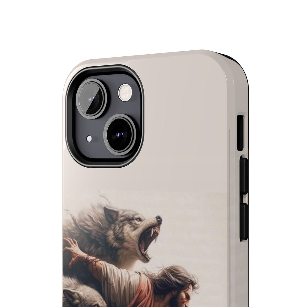 Jesus x Wolves Christian Themed Tough Phone Cases for Iphones & Samsung Phones