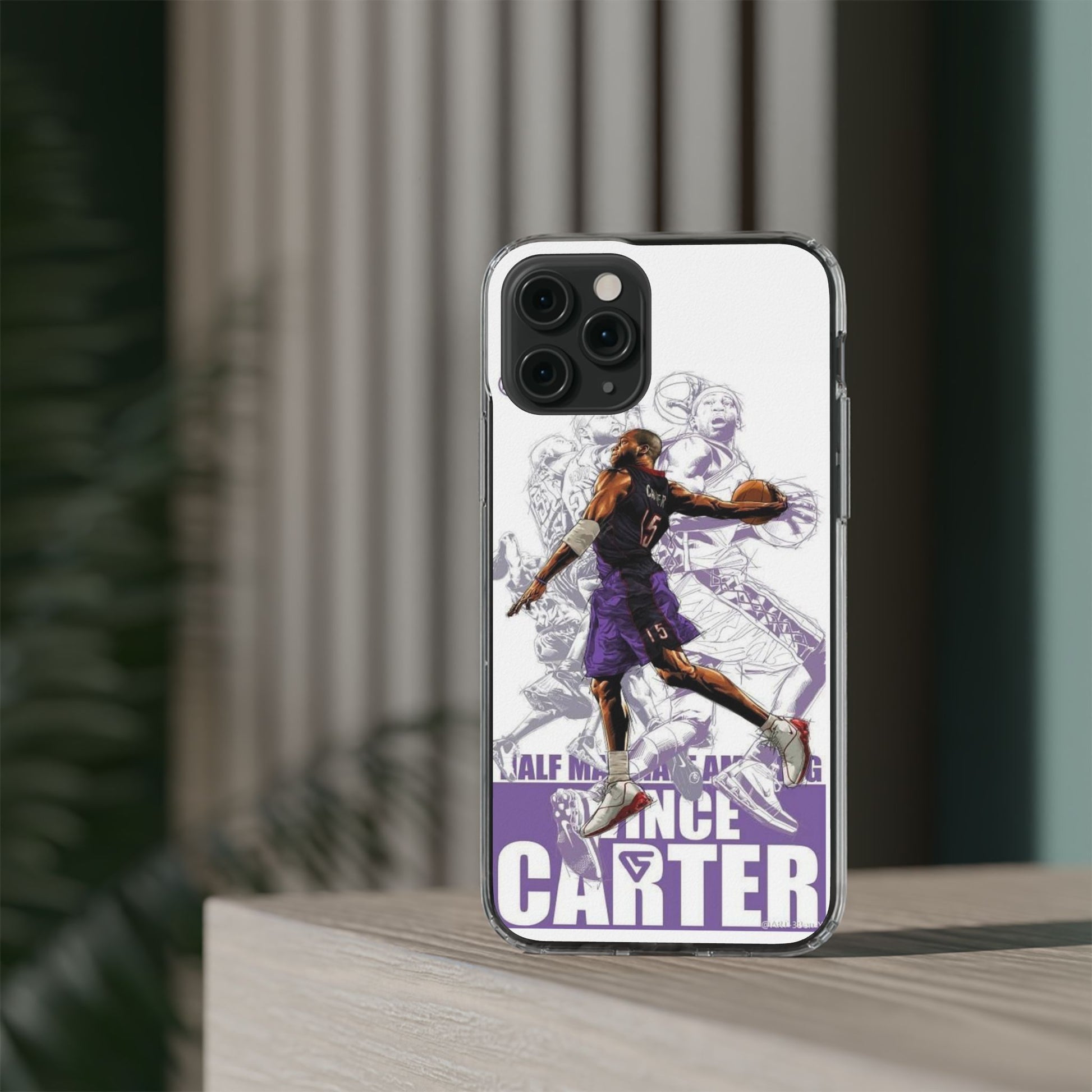 Slam Dunk Champ Vince Carter Protective Iphone and Samsung case