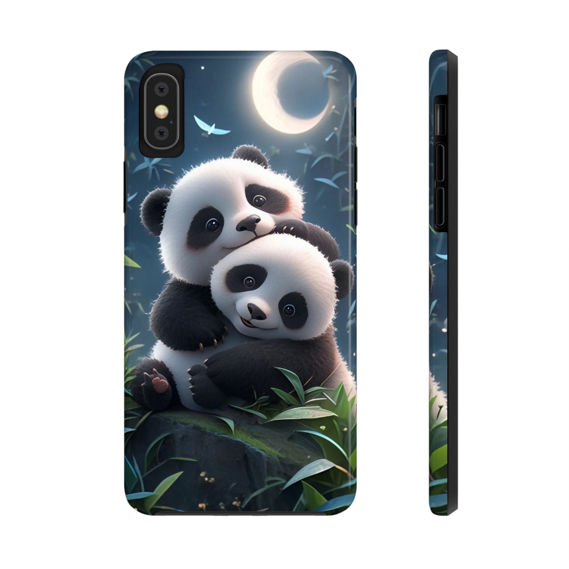 Hugging Pandas Theme Phone Cases for iPhones & Samsung Phones