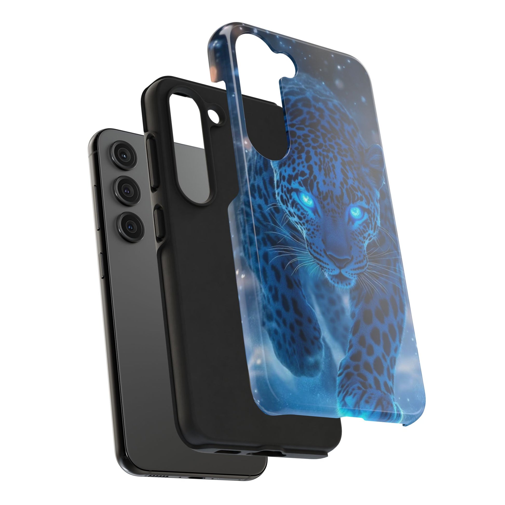Snow Leopard Theme Phone Cases for iPhones & Samsung Phones