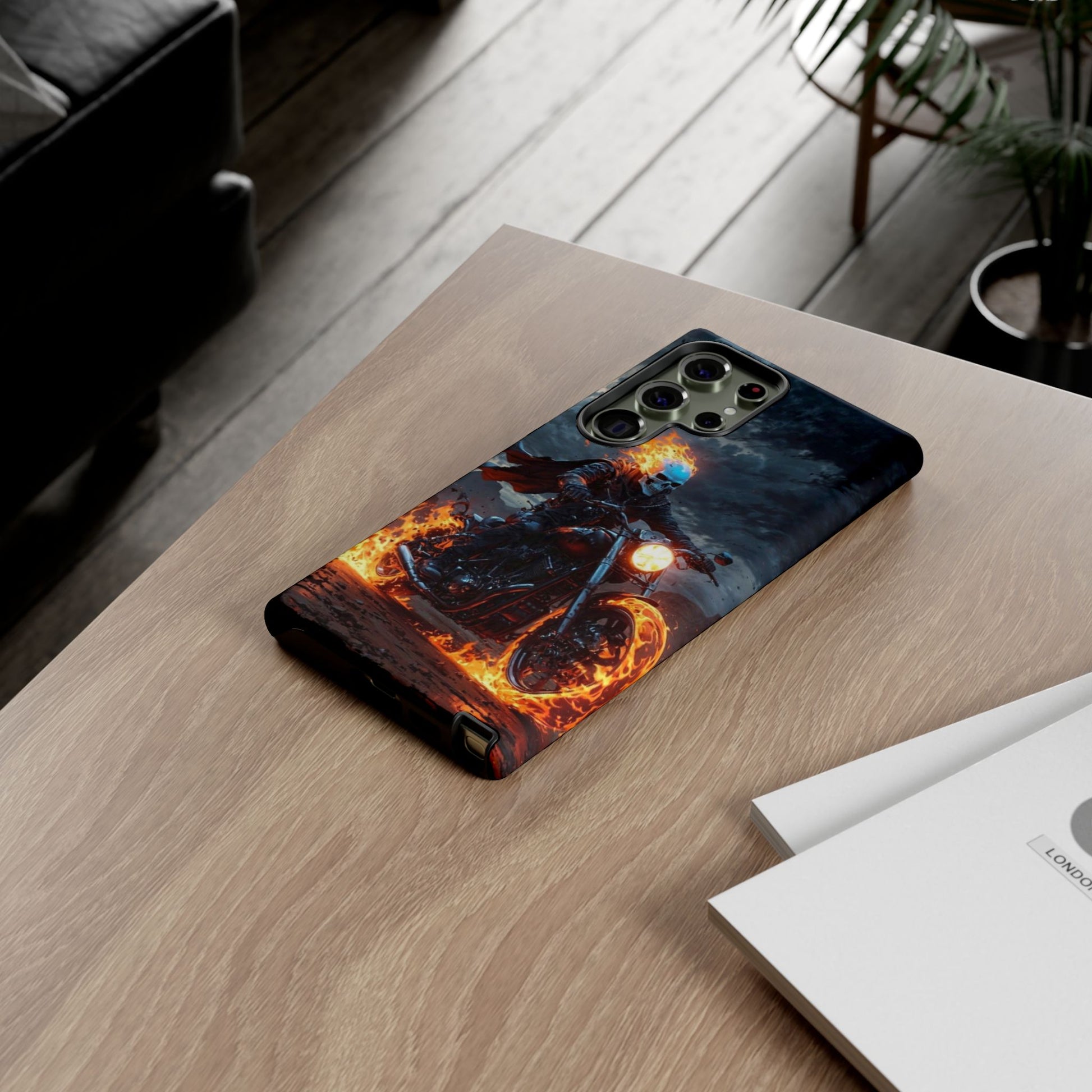 Marvel's Ghost Rider Tough Cases for iPhones, Samsung, and Pixel