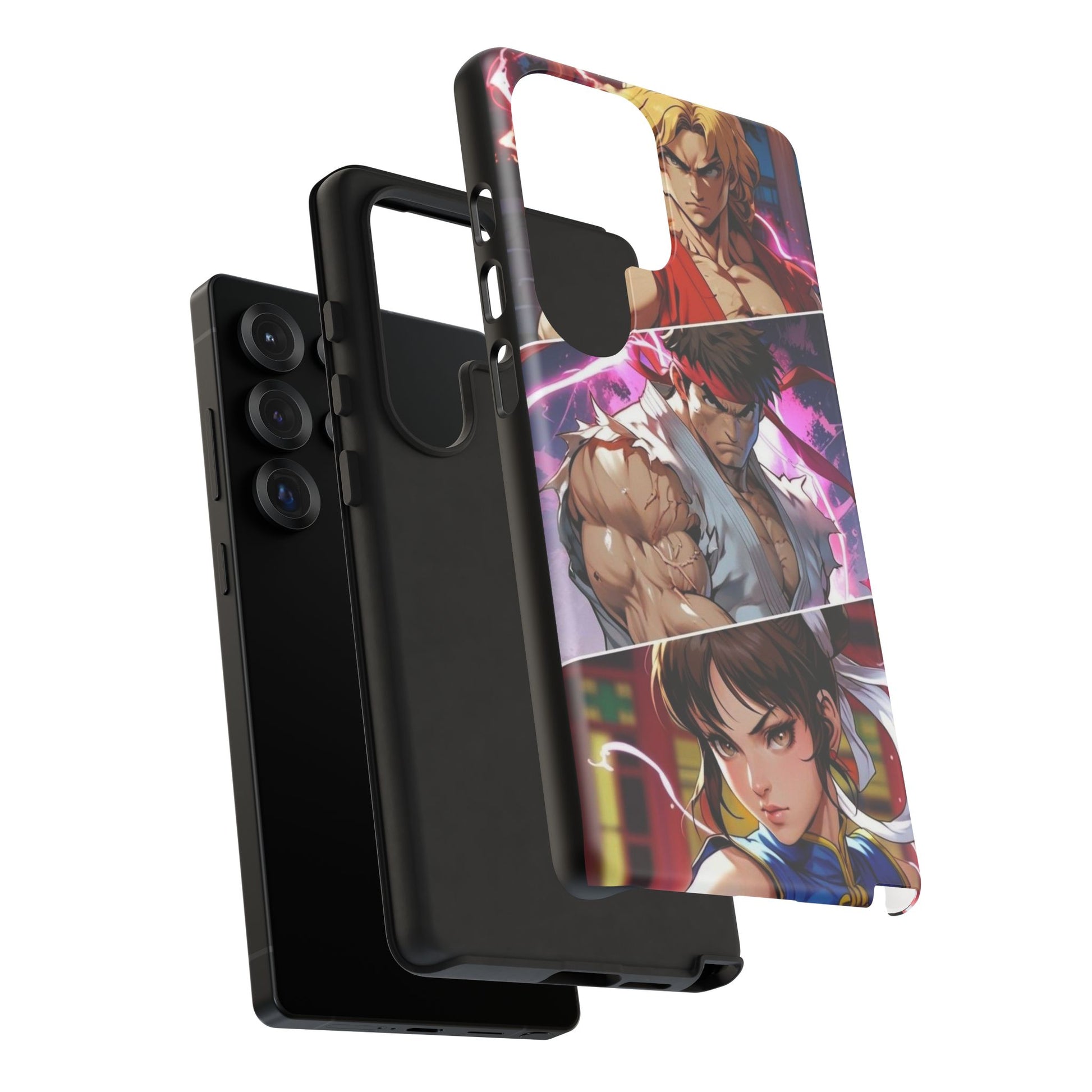 Street Fighter Gamer Theme Tough Cases for iPhones, Samsung, and Pixel