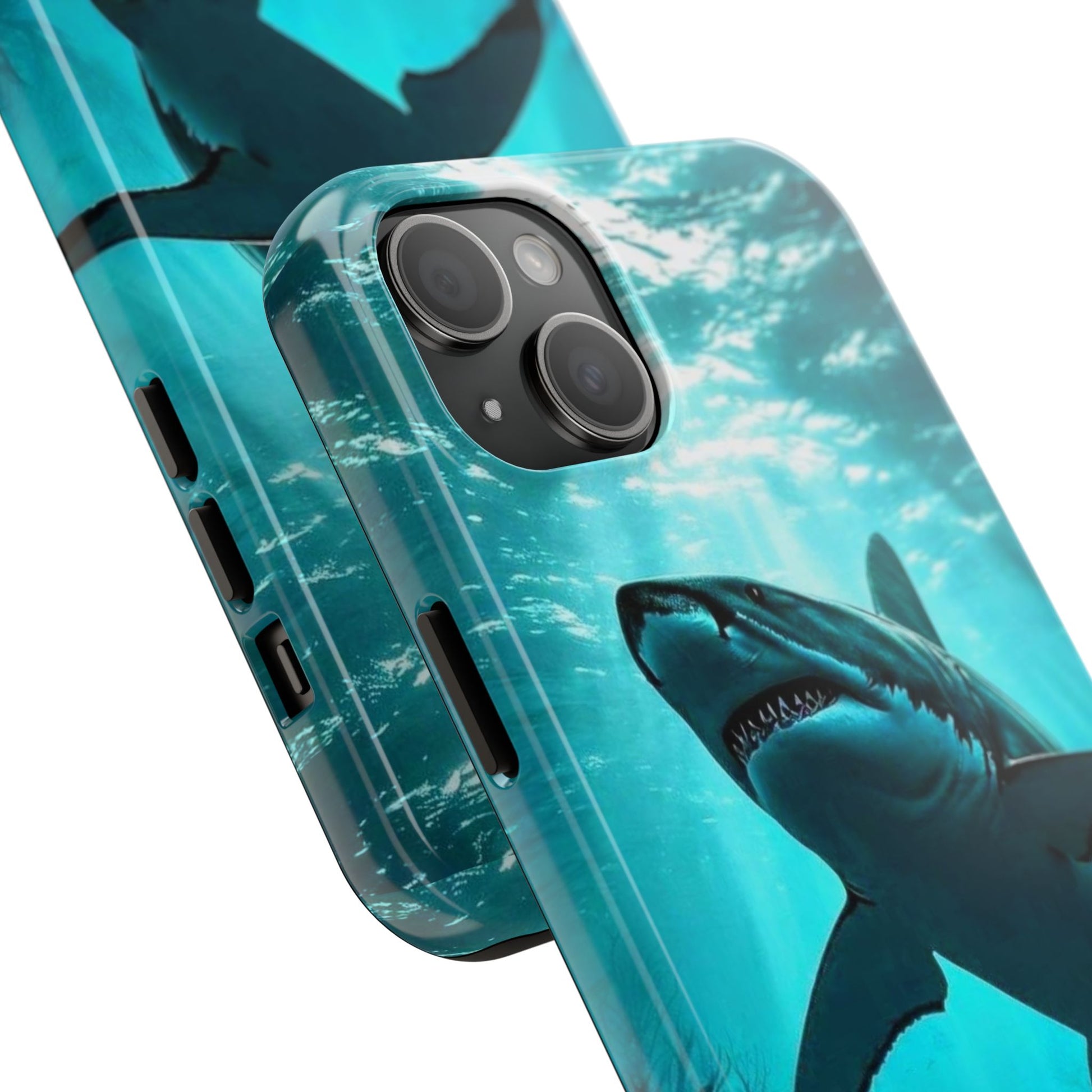 Killer Shark Theme Phone Cases for iPhones & Samsung Phones