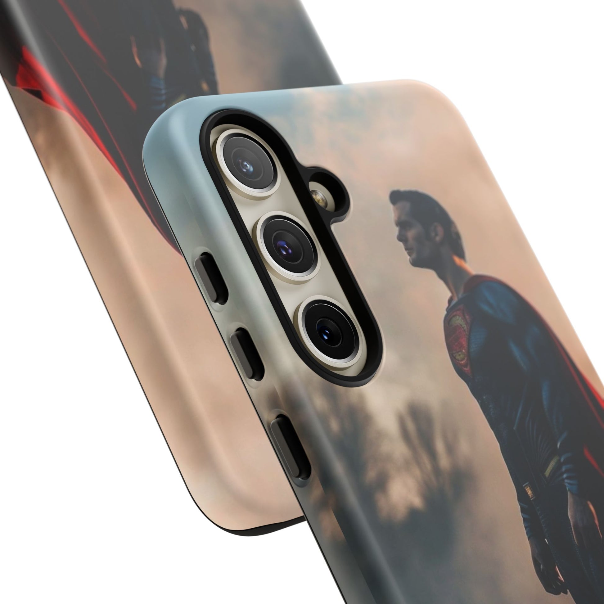 Henry Cavil Superman Tough Cases for iPhones, Samsung, and Pixel