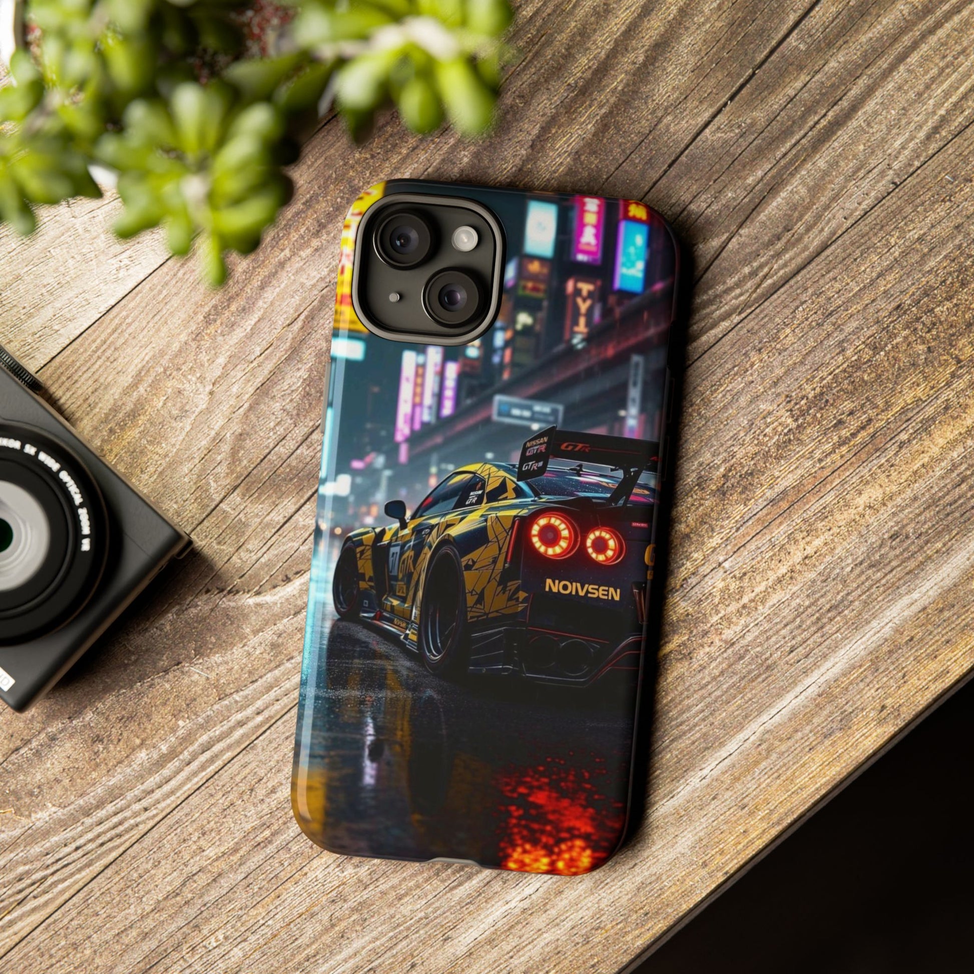 Nissan GTR in Japan Art Tough Cases for iPhones, Samsung, and Pixel