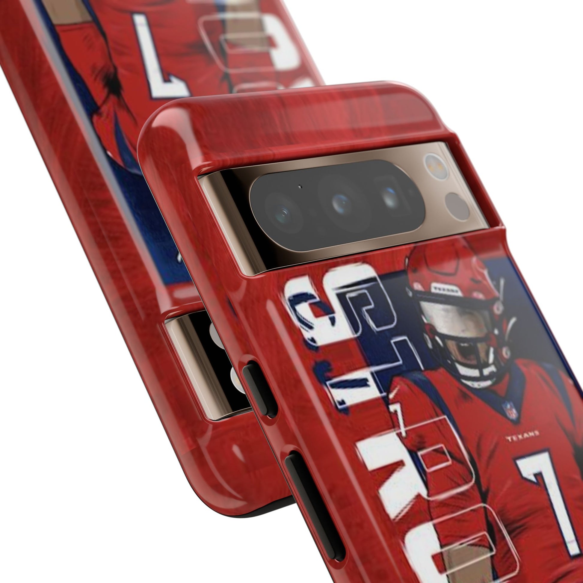 Houston Texans Football CJ Stroud Tough Cases for iPhones, Samsung, and Pixel