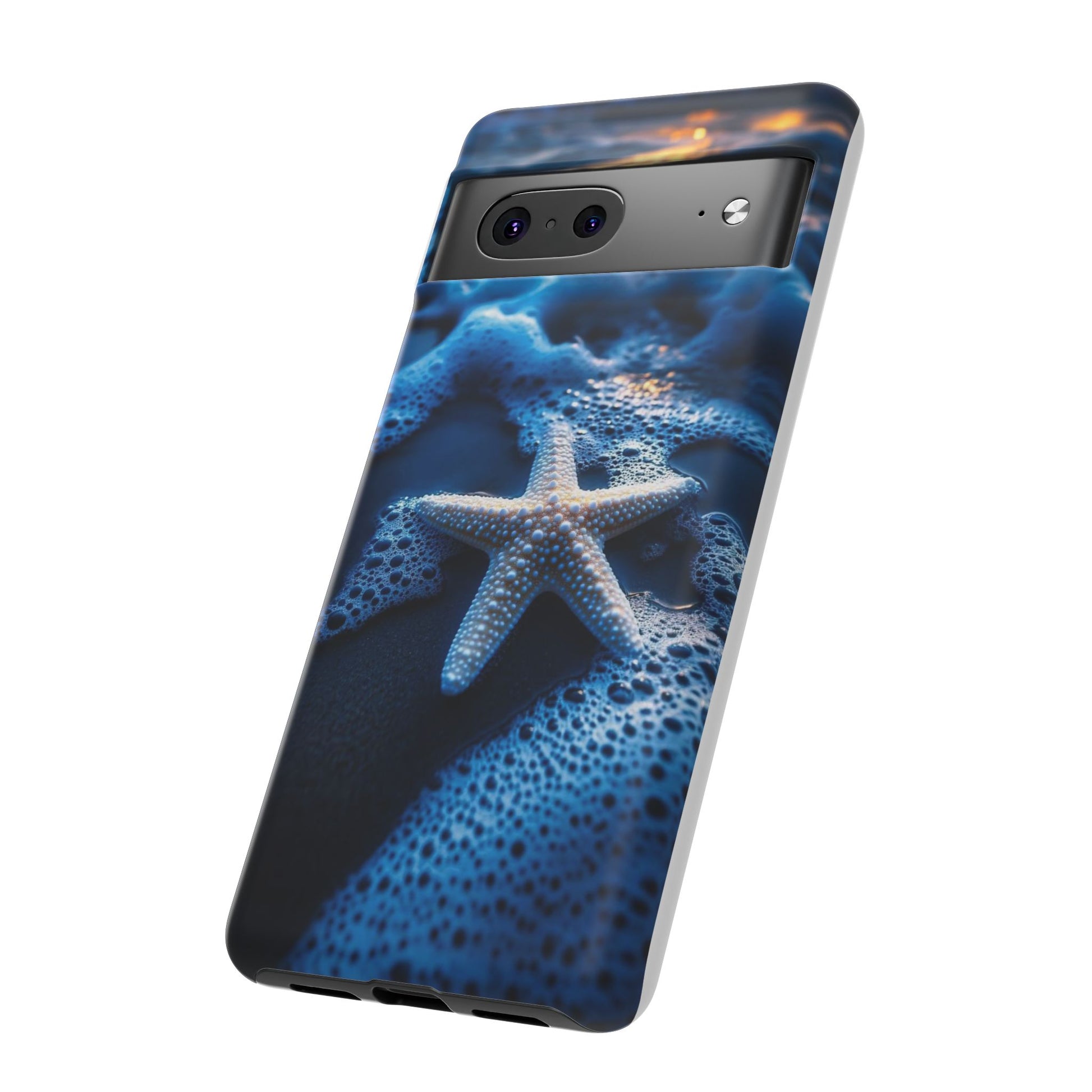 Starfish Beach Tough Cases for iPhones, Samsung, and Pixel