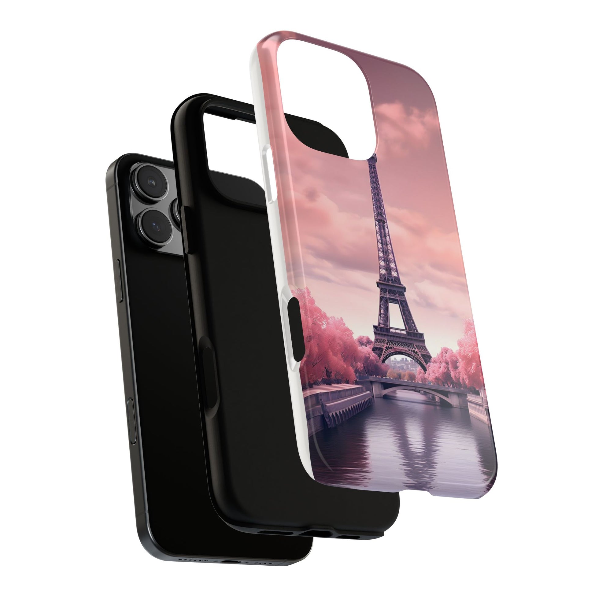 Eiffel Tower Paris Tough Cases for iPhones, Samsung, and Pixel