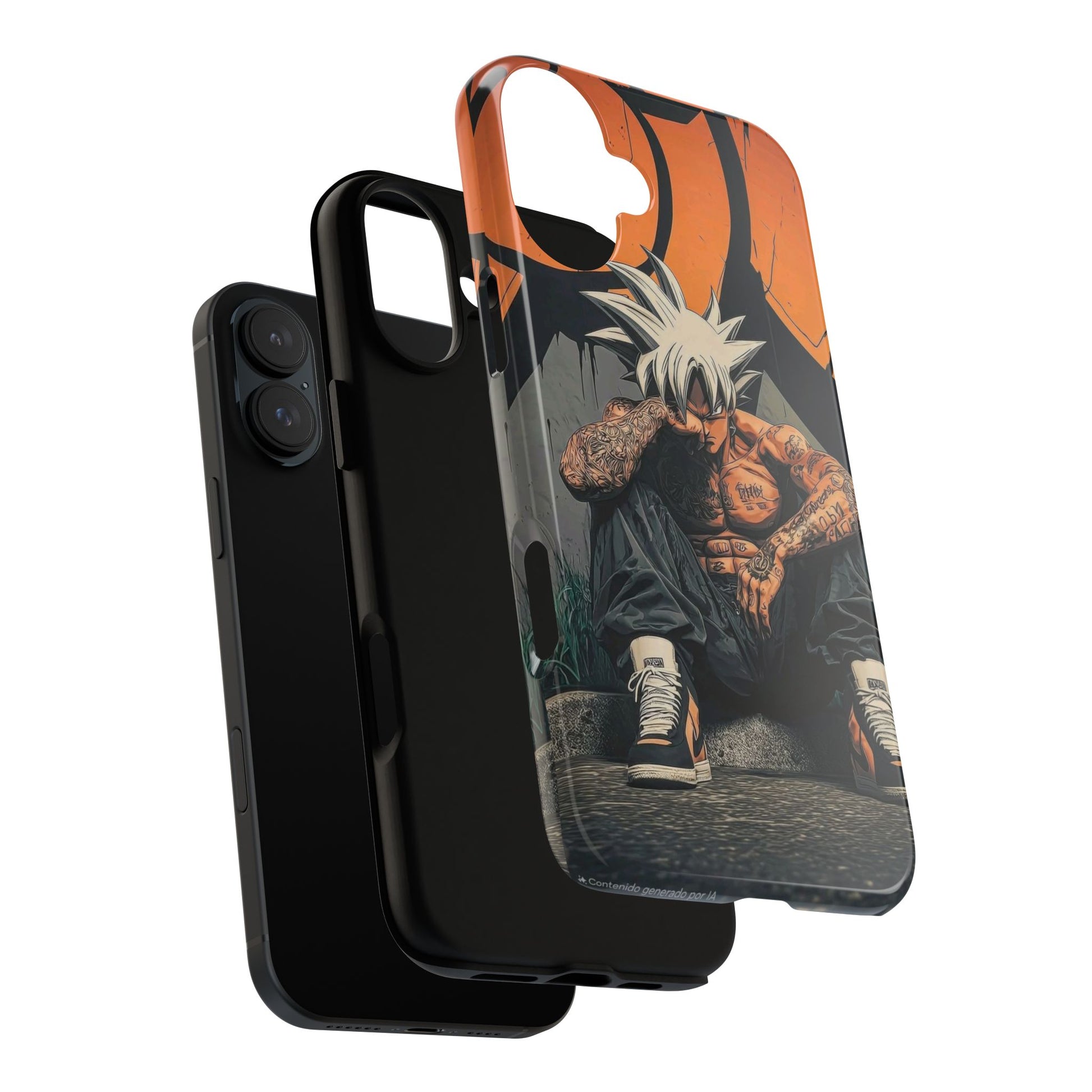 Anime DBZ Thug Tough Cases for iPhones, Samsung, and Pixel
