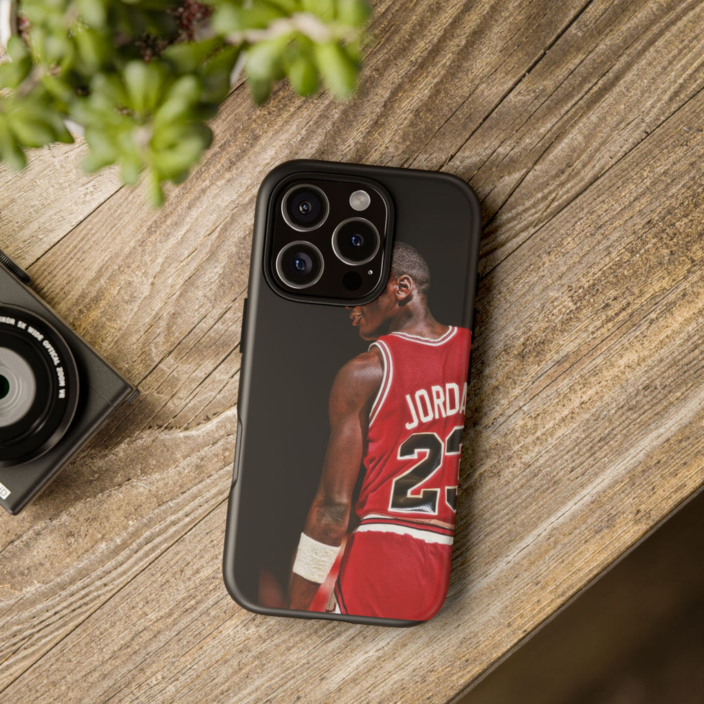 Basketball Legend Michael Jordan Tough Cases for iPhones, Samsung, and Pixel