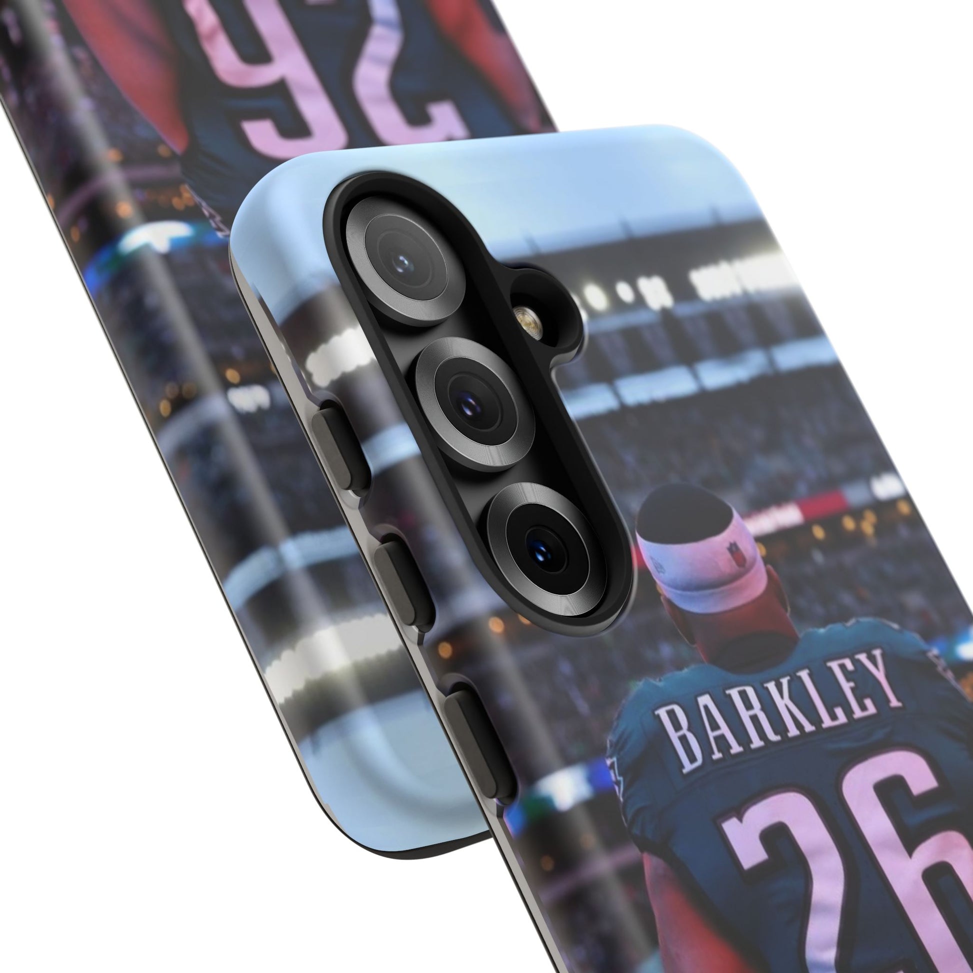 Eagles Football Saquon Barkley Tough Cases for iPhones, Samsung, and Pixel