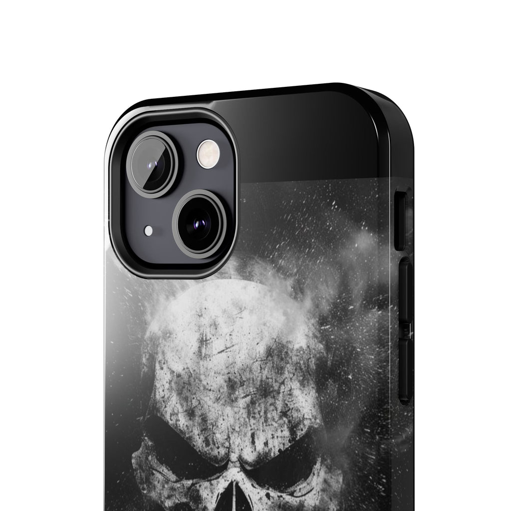 Smoking Skull Theme Phone Case for iPhone & Samsung Galaxy Phones