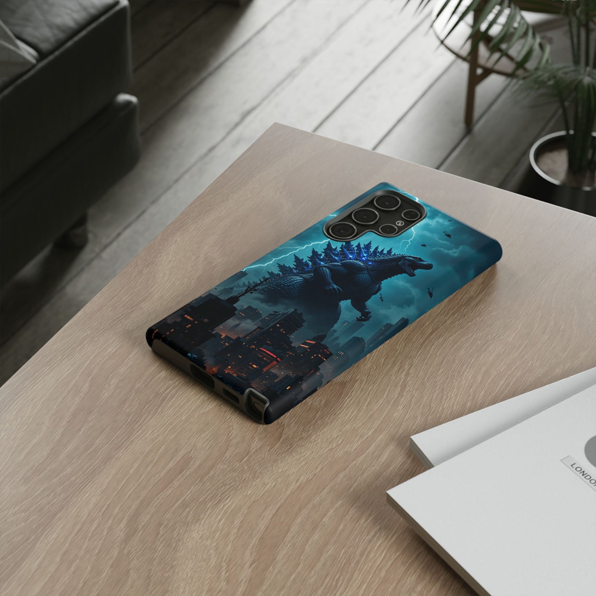 Godzilla Phone Case, Tough Cases for iPhones, Samsung, and Pixel