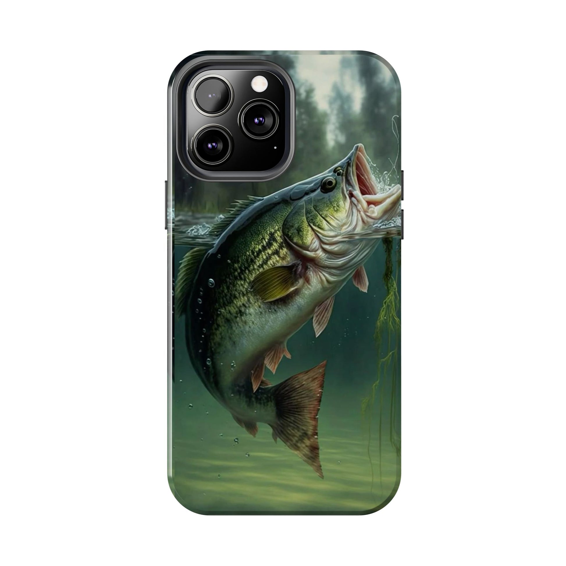 Large Mouth Bass Theme Phone Cases for iPhones & Samsung Phones