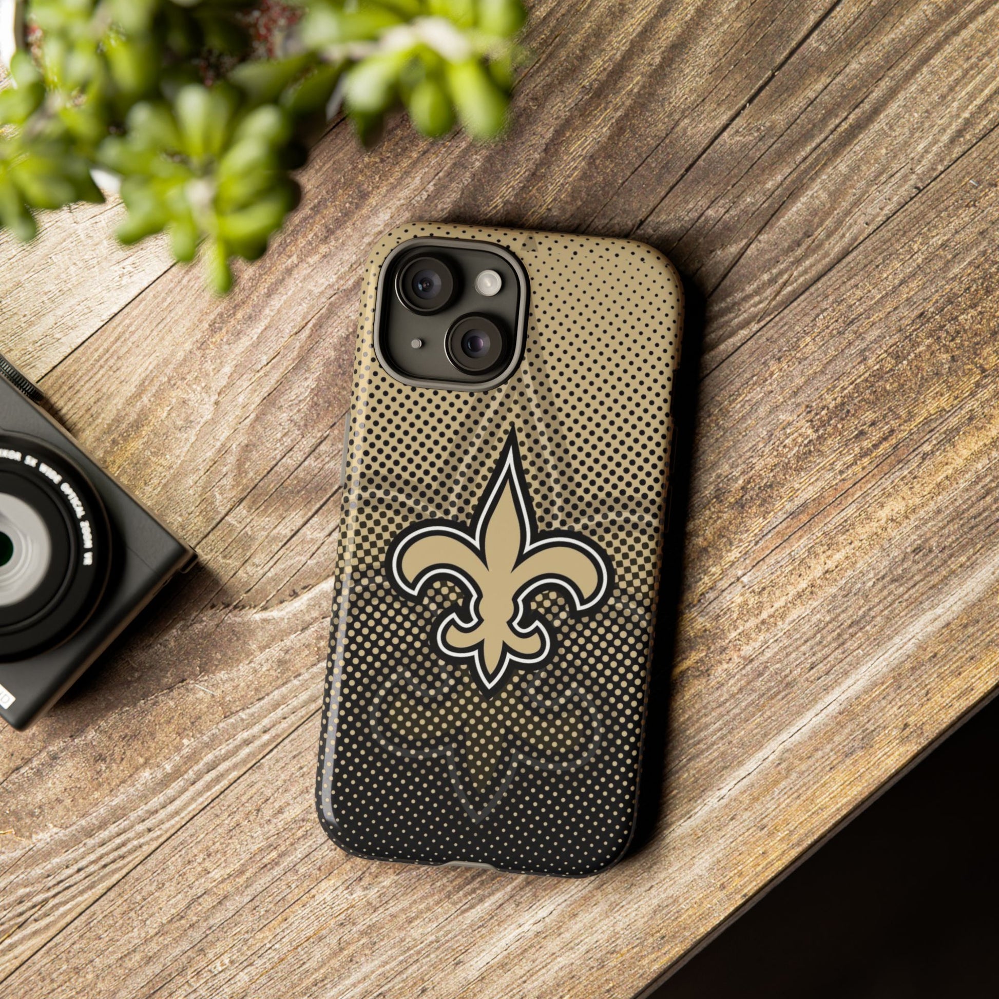 New Orleans Football Saints Logo Tough Cases for iPhones, Samsung, and Pixel