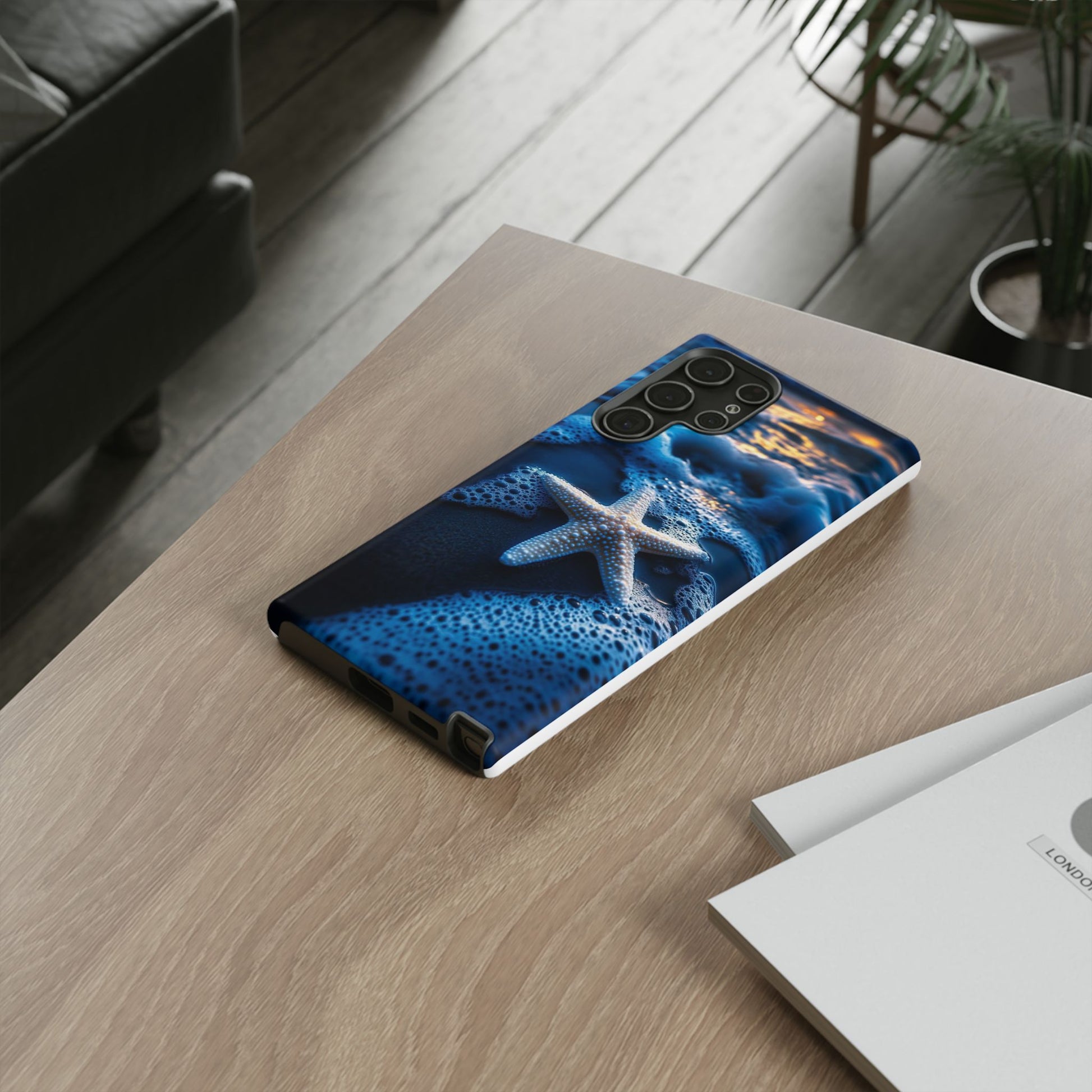 Starfish Beach Tough Cases for iPhones, Samsung, and Pixel