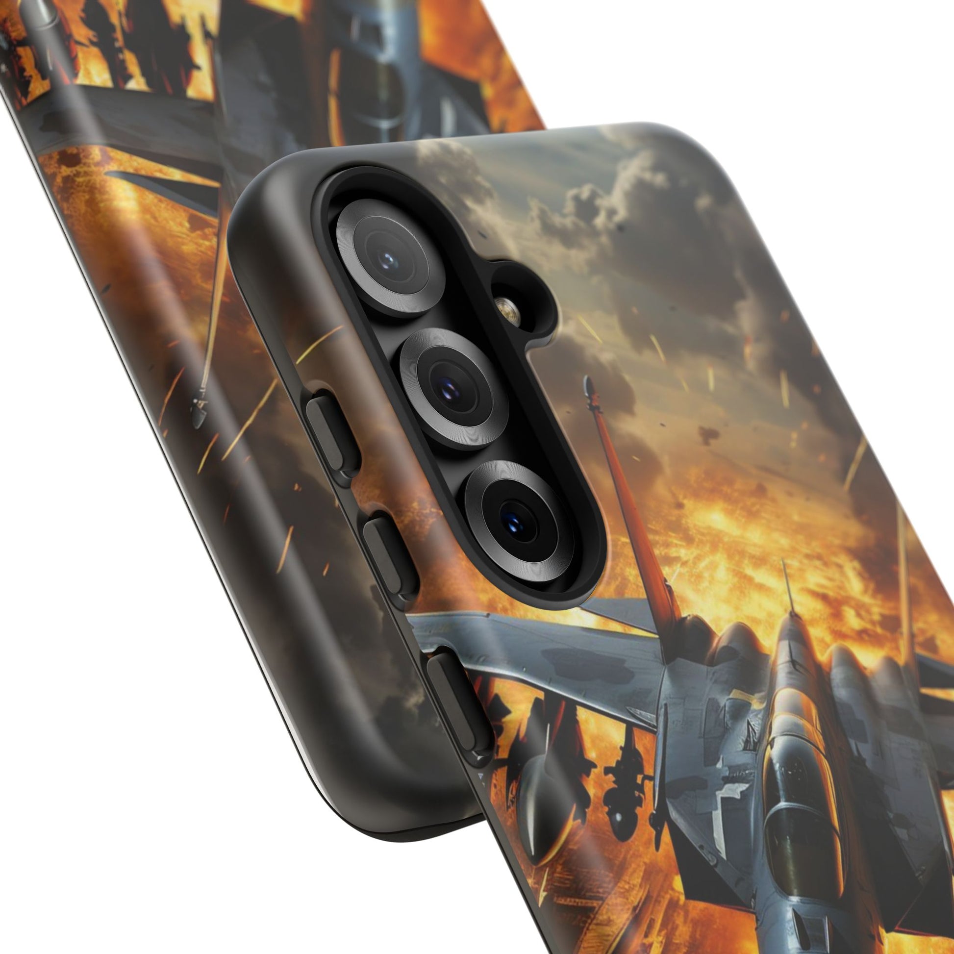 F-15 Fighter Jet Tough Cases for iPhones, Samsung, and Pixel