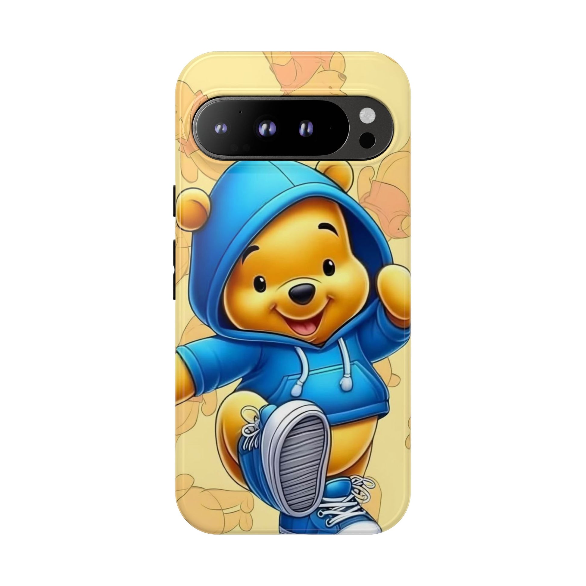Cute Pooh Bear Phone Case, Tough Case