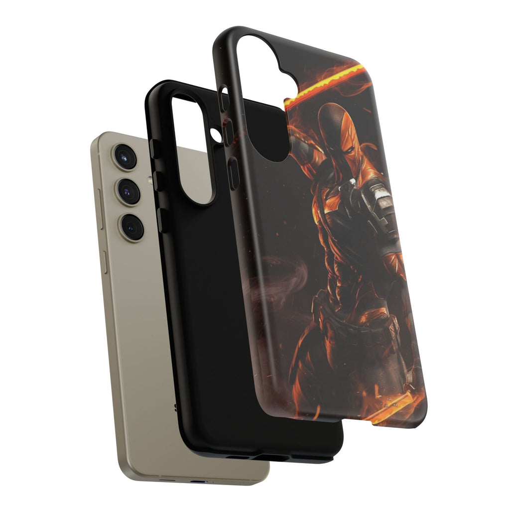 DC Comics Death Stroke Tough Cases for iPhones, Samsung, and Pixel