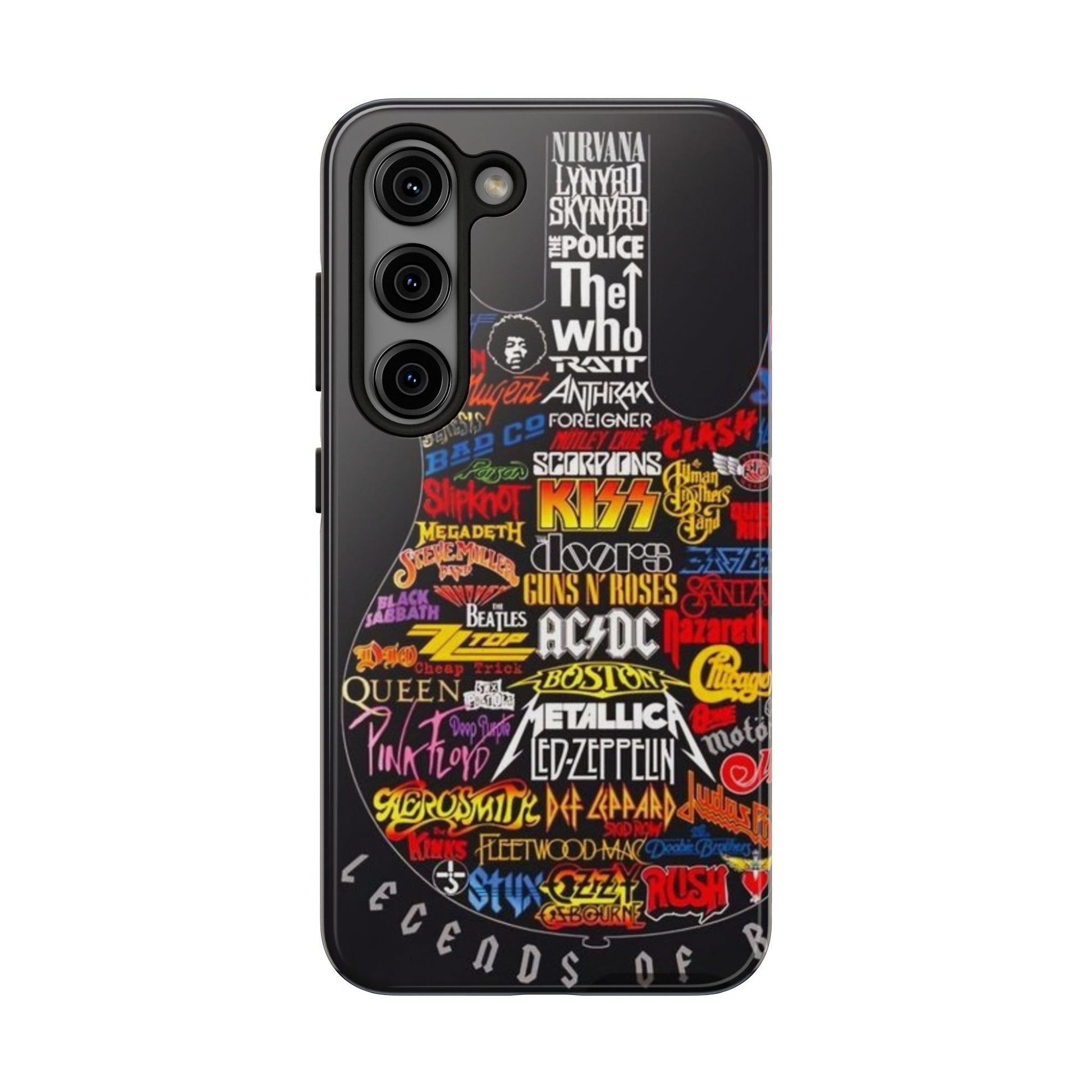 Legends of Rock music Theme Phone Cases for Iphones & Samsung Phones
