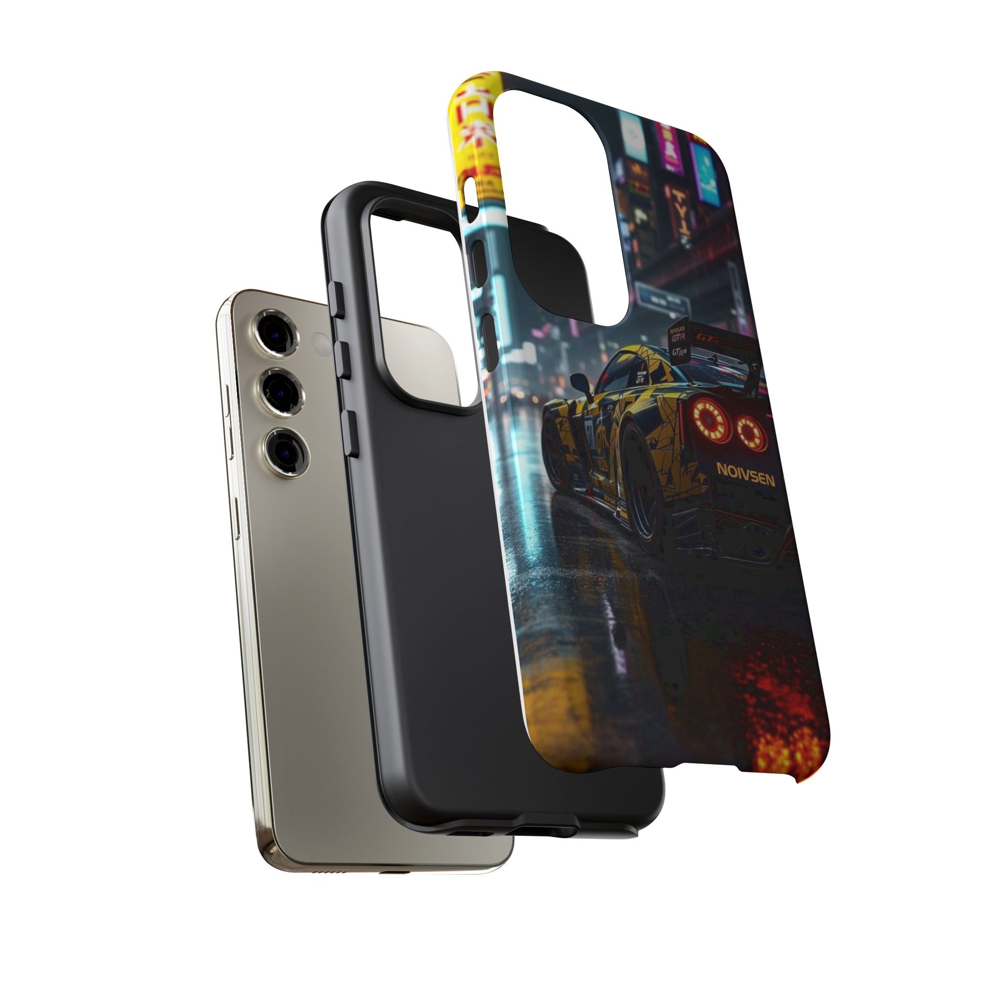 Nissan GTR in Japan Art Tough Cases for iPhones, Samsung, and Pixel