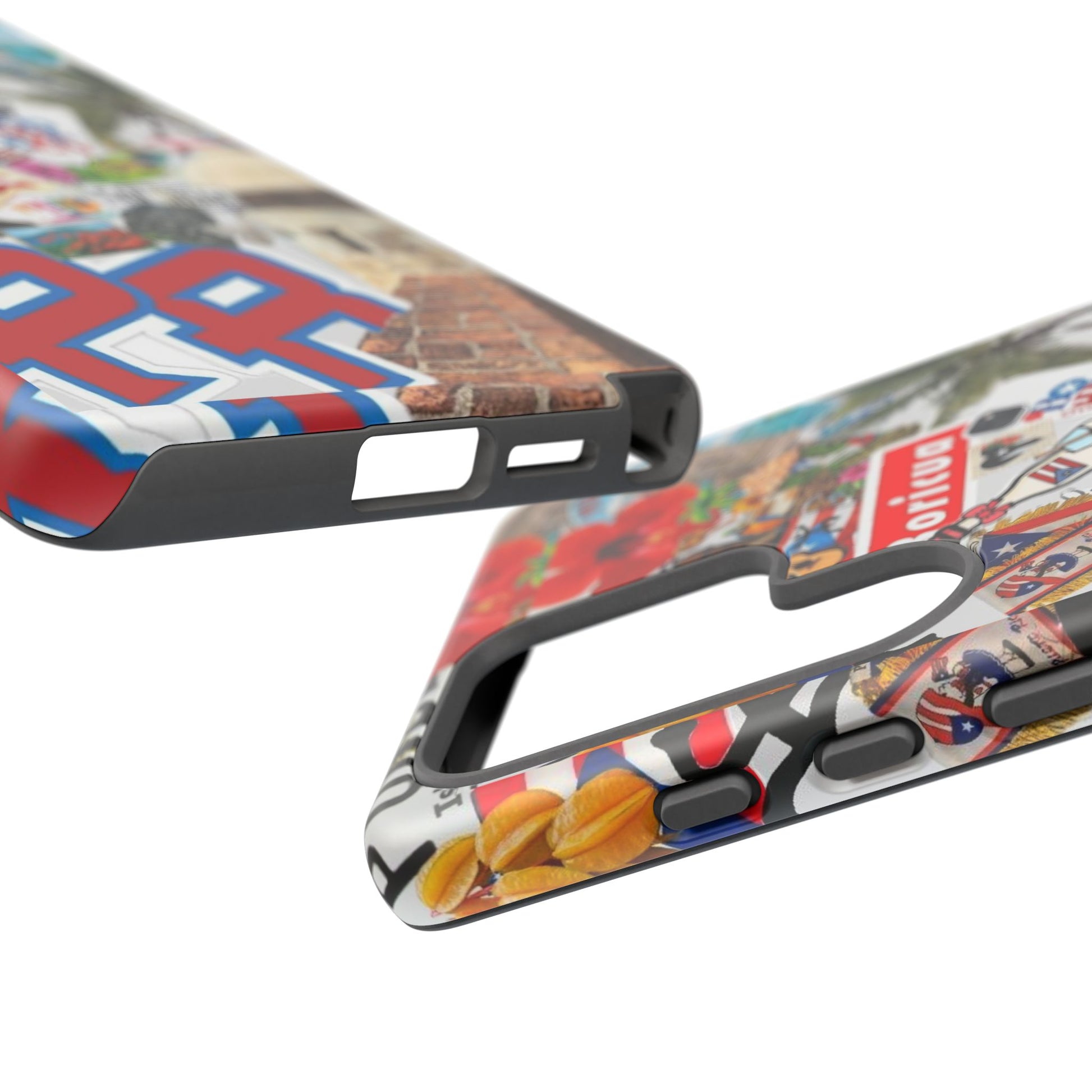 Puerto Rico Boricua Art Tough Cases for iPhones, Samsung, and Pixel