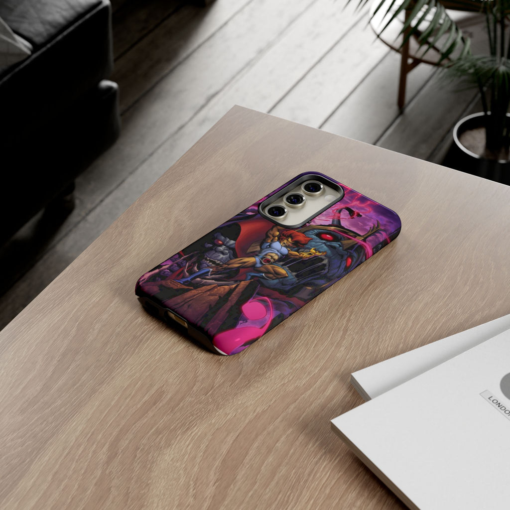 Thundercats Lion O x Mumra Tough Cases for iPhones, Samsung, and Pixel