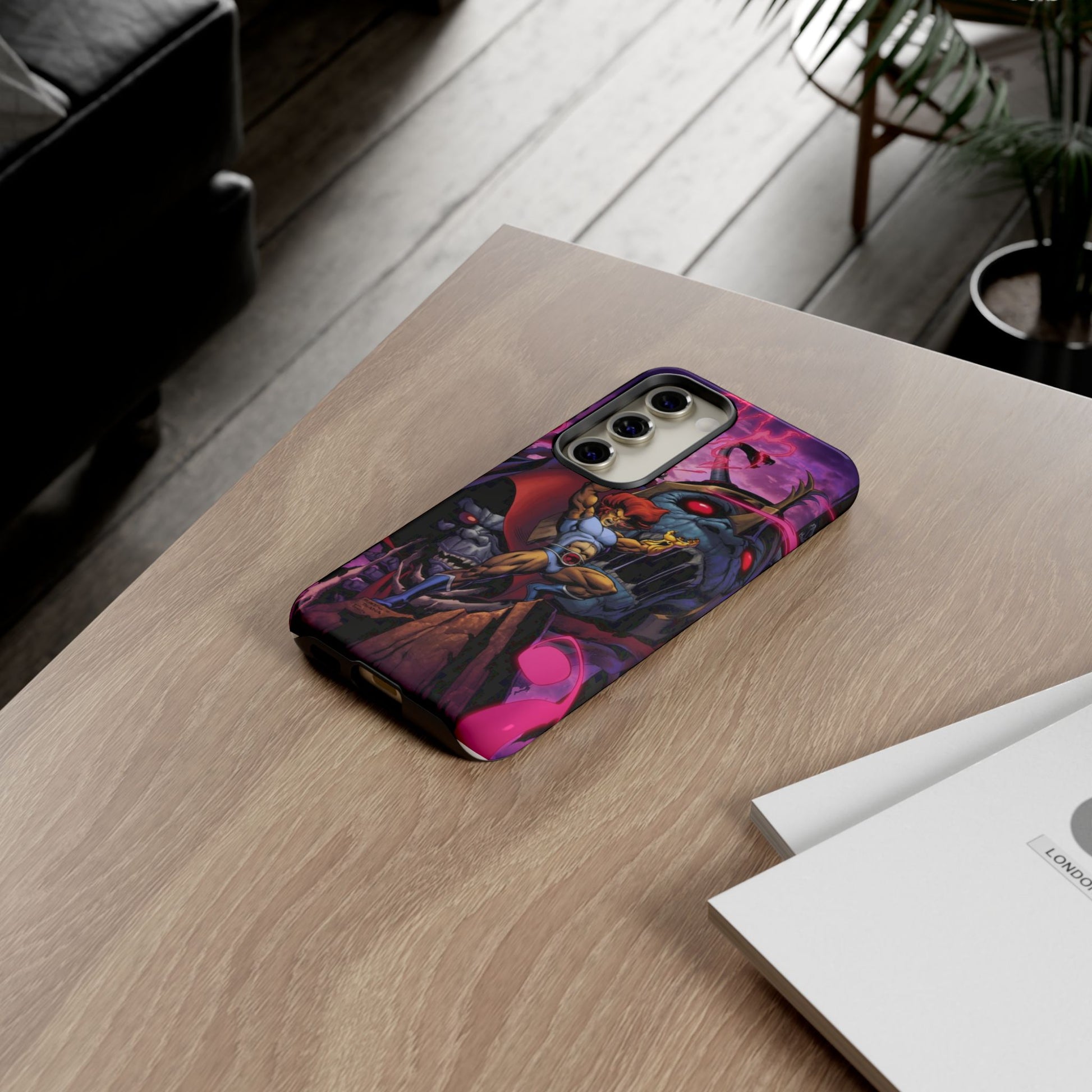 Thundercats Lion O x Mumra Tough Cases for iPhones, Samsung, and Pixel