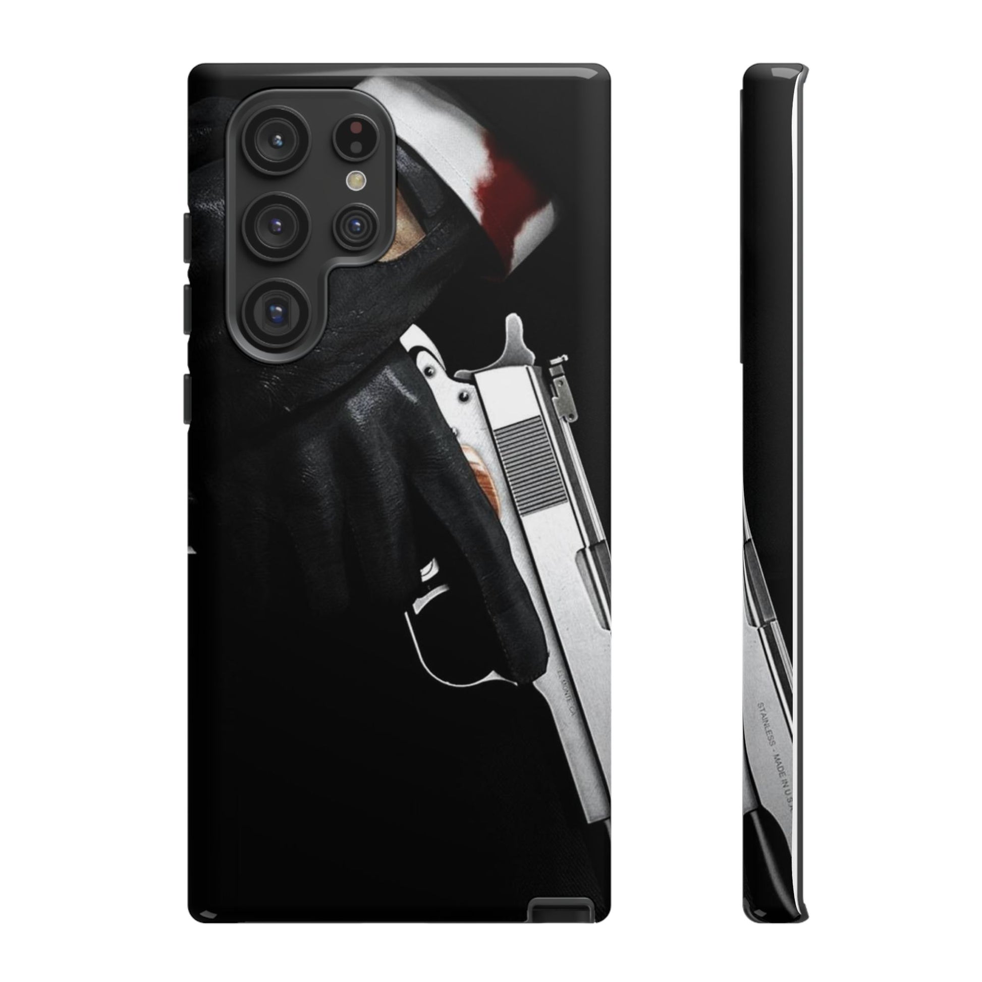 Agent 47 Gamer Phone Case, Tough Cases, Disney Phone for iPhones, Samsung, and Pixel