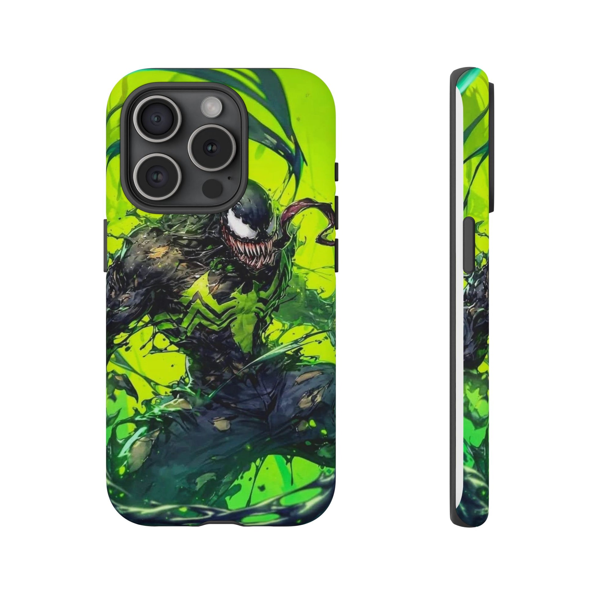 Evil Venom Phone Case, Tough Cases, Marvel Comics Phone for iPhones, Samsung, and Pixel