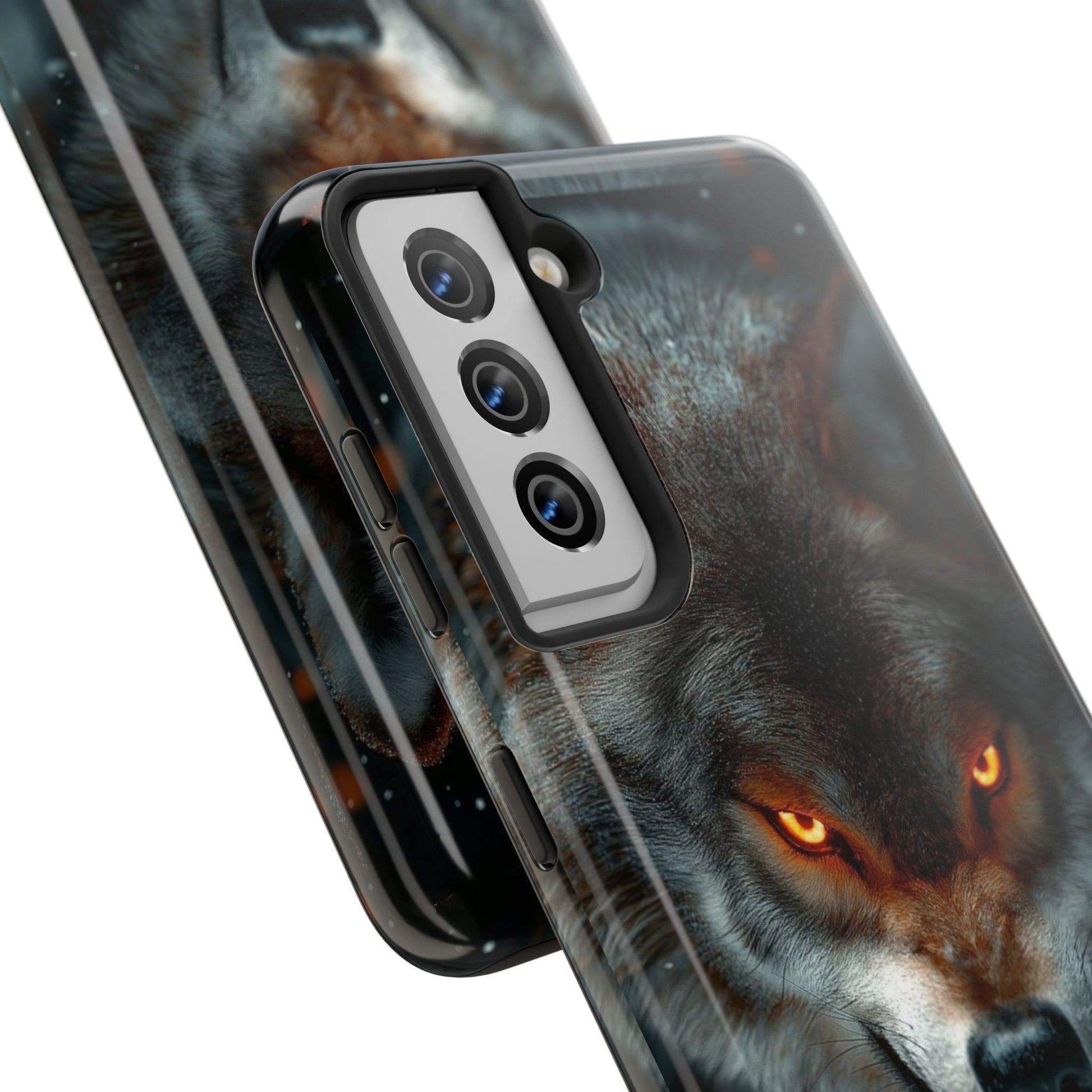 Alpha Male Wolf Themed Tough Phone Cases for Iphones & Samsung Phones