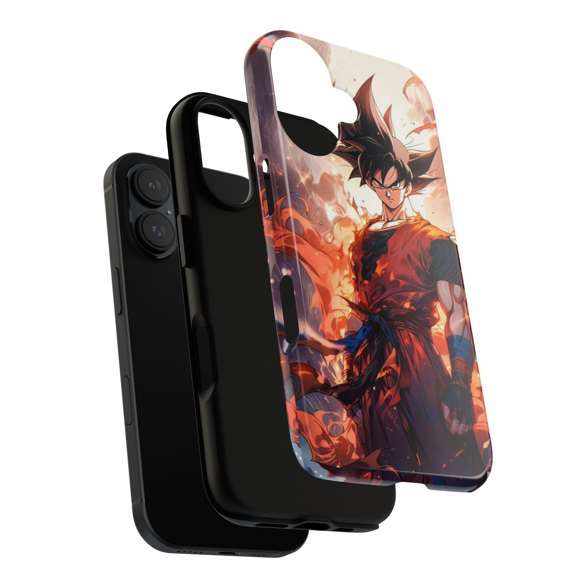 Anime Manga Dragon Ball Z Goku Tough Cases for iPhones, Samsung, and Pixel