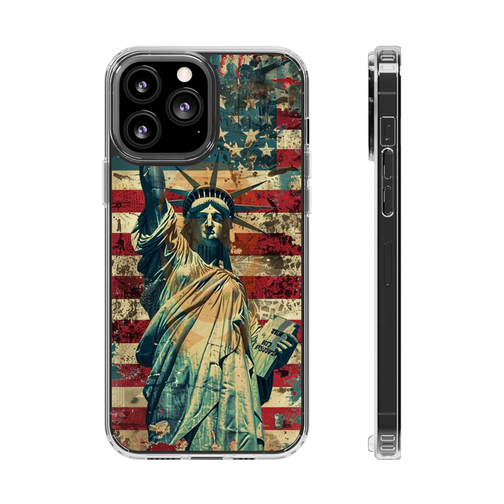 American Iconic Lady Liberty Themed Iphone, Samsung case