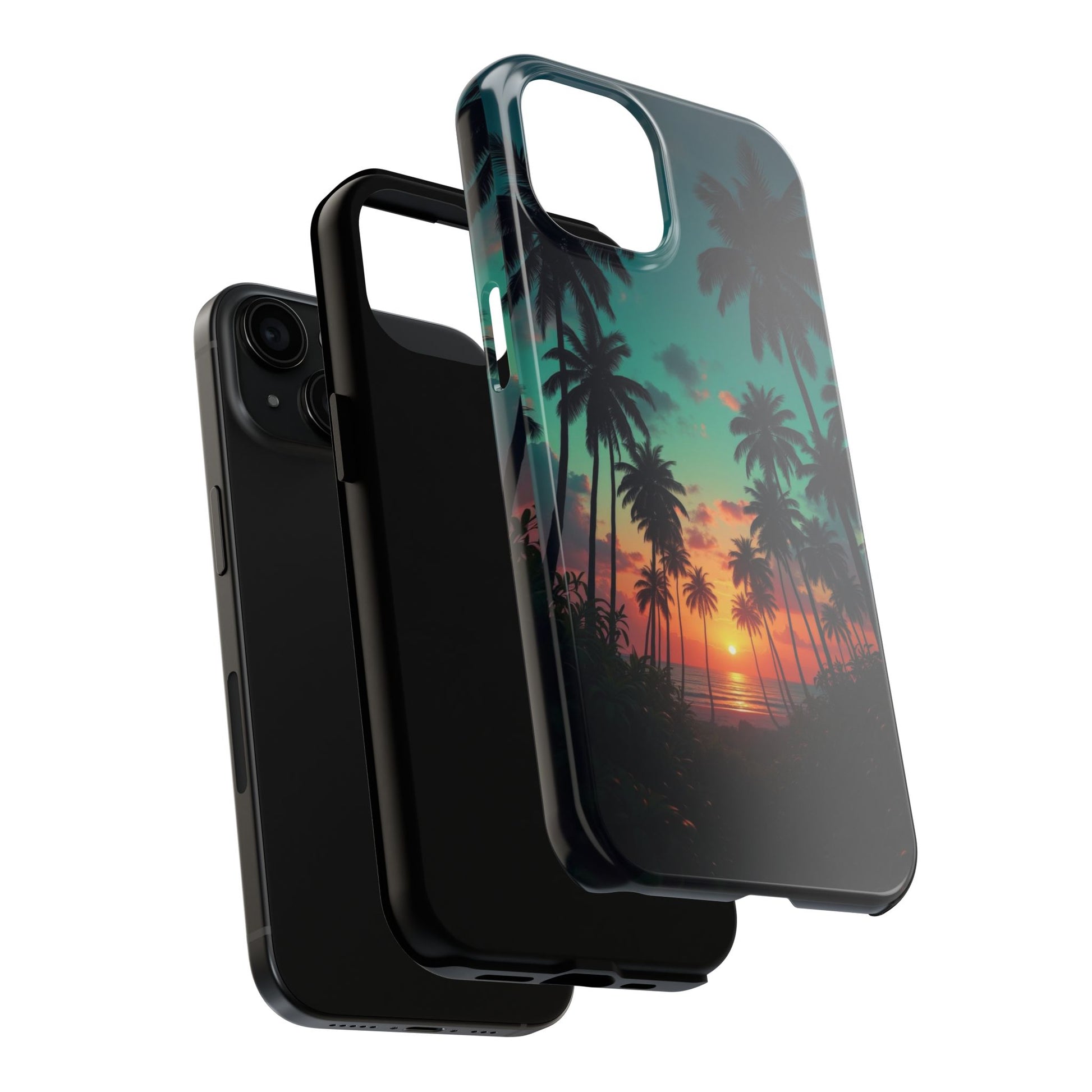 Beach Oasis Themed Tough Phone Cases for Iphones & Samsung Phones