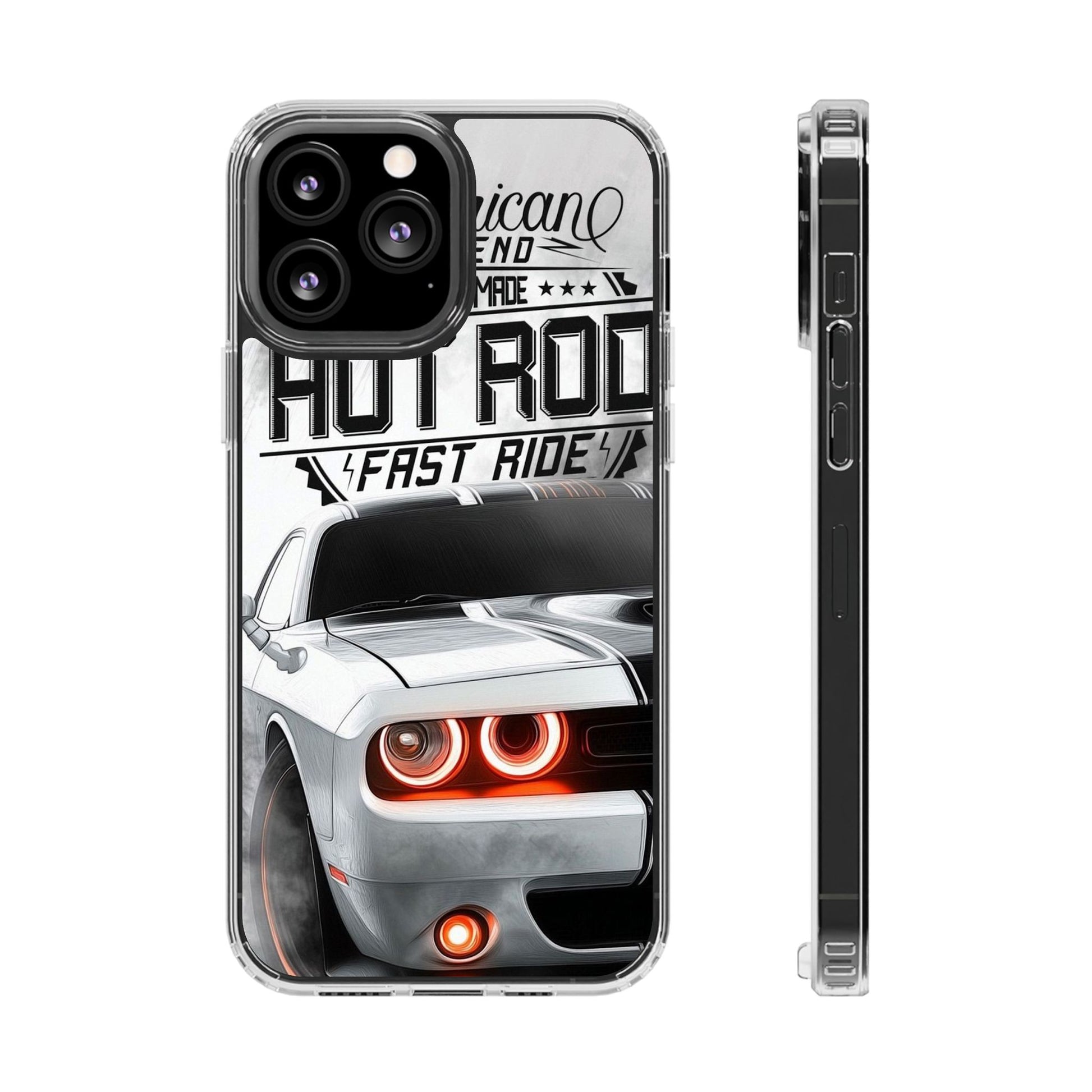American Hot Rod Hell Cat Case for iPhone and Samsung phone