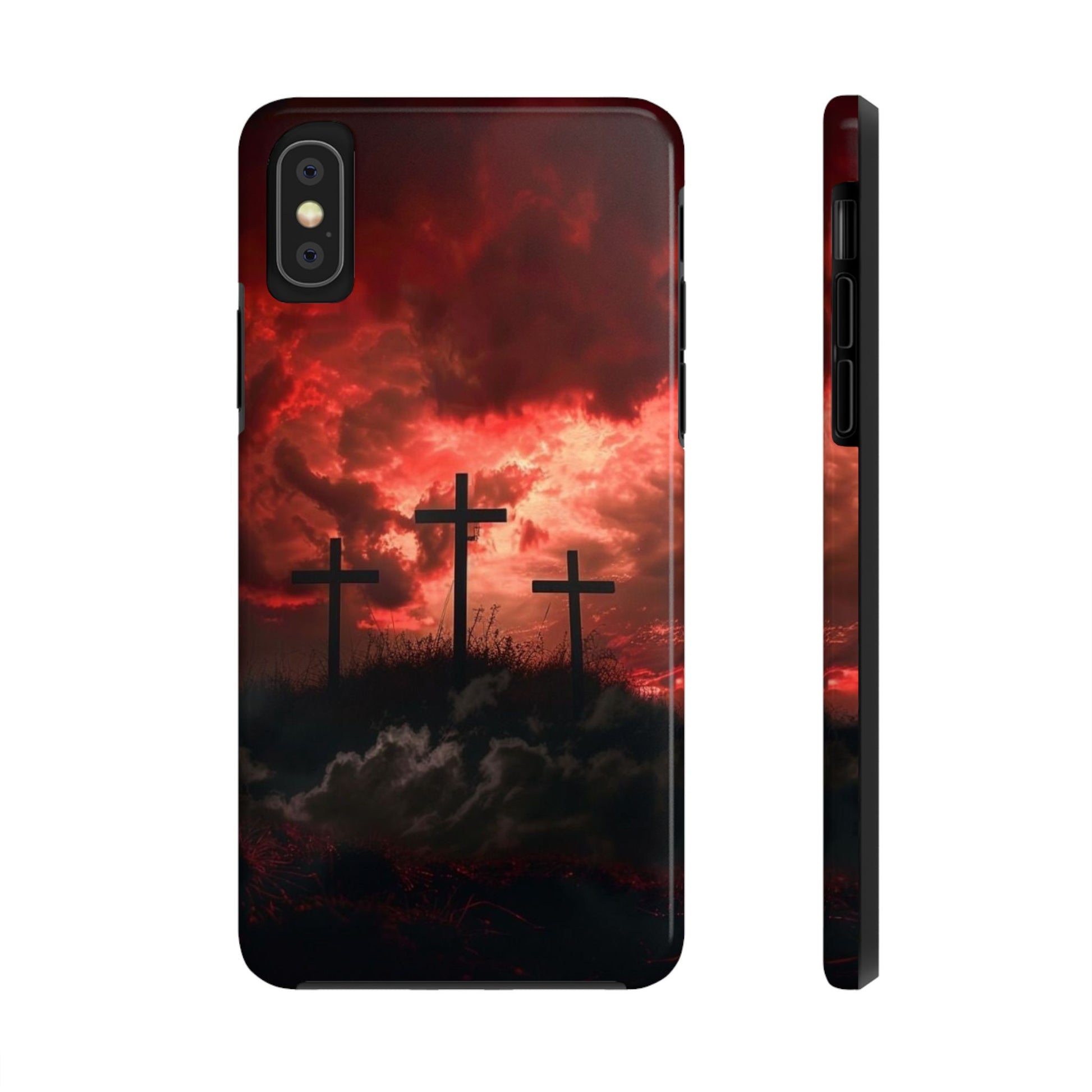 Crosses on Calvary Christian Phone Case for iPhone & Samsung Galaxy Phones
