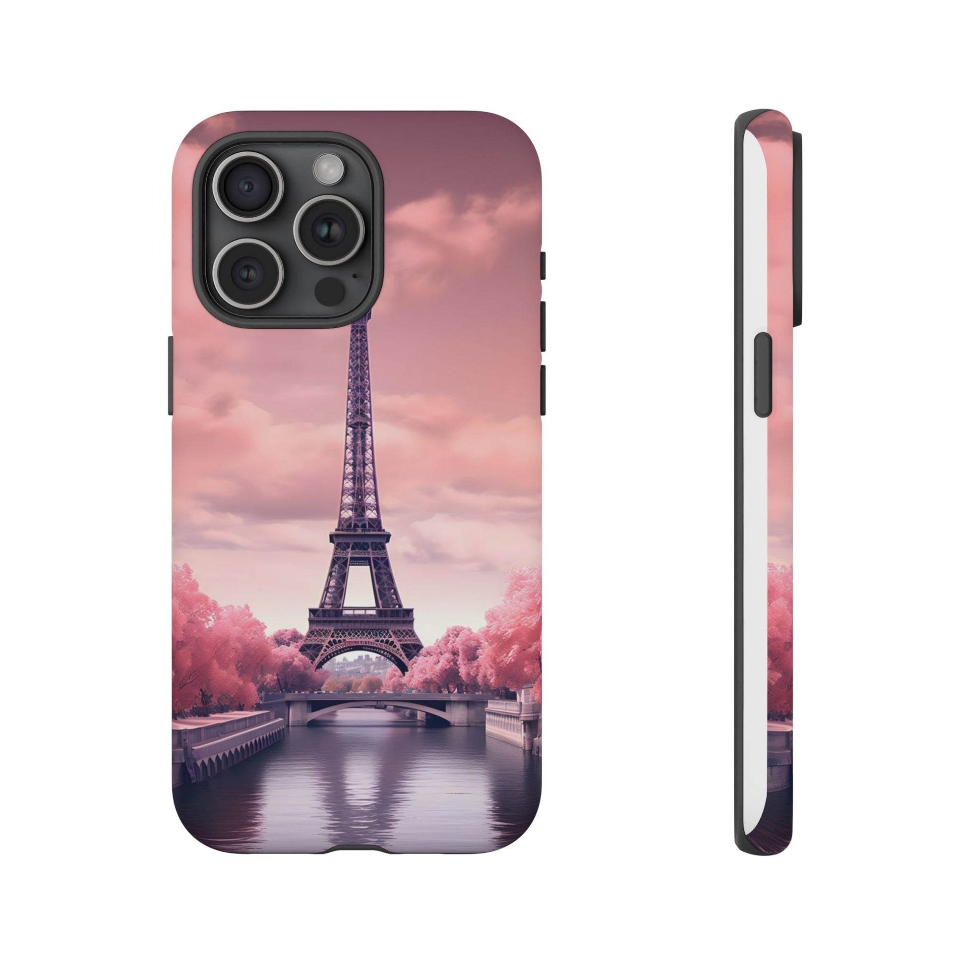 Eiffel Tower Paris Tough Cases for iPhones, Samsung, and Pixel