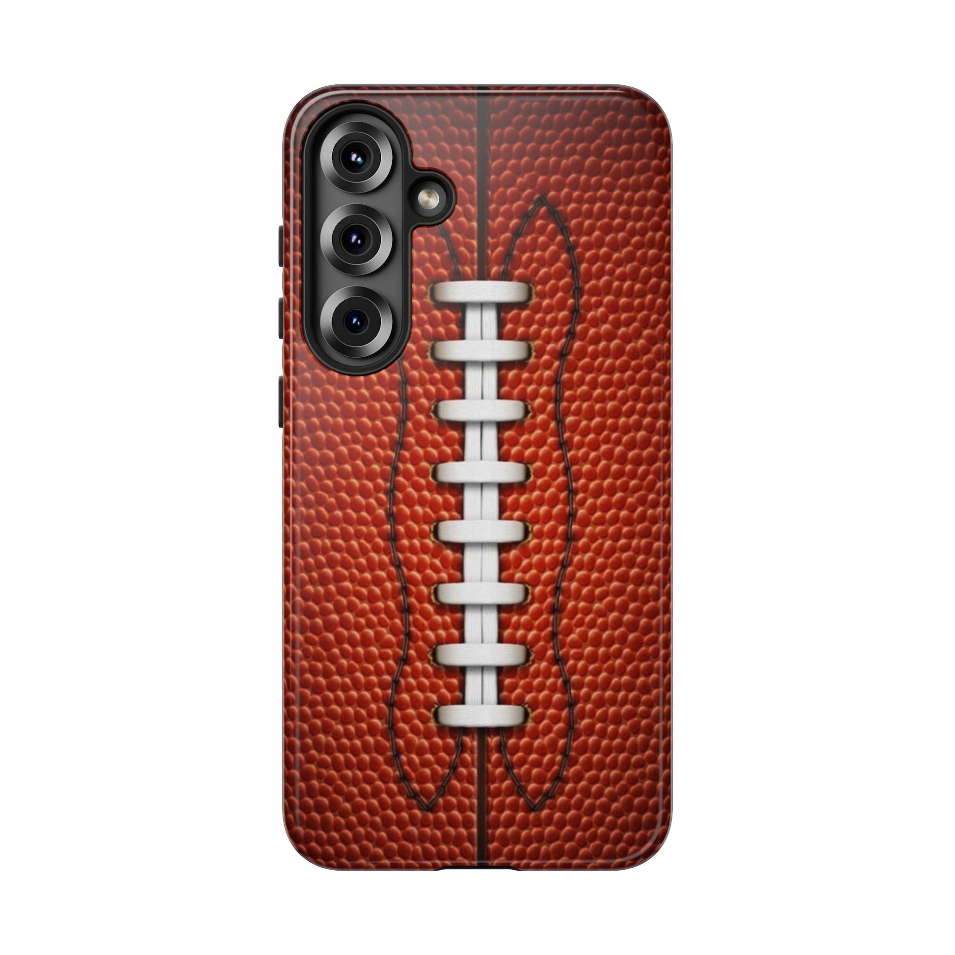 Football Pigskin Print Tough Cases for iPhones, Samsung, and Pixel