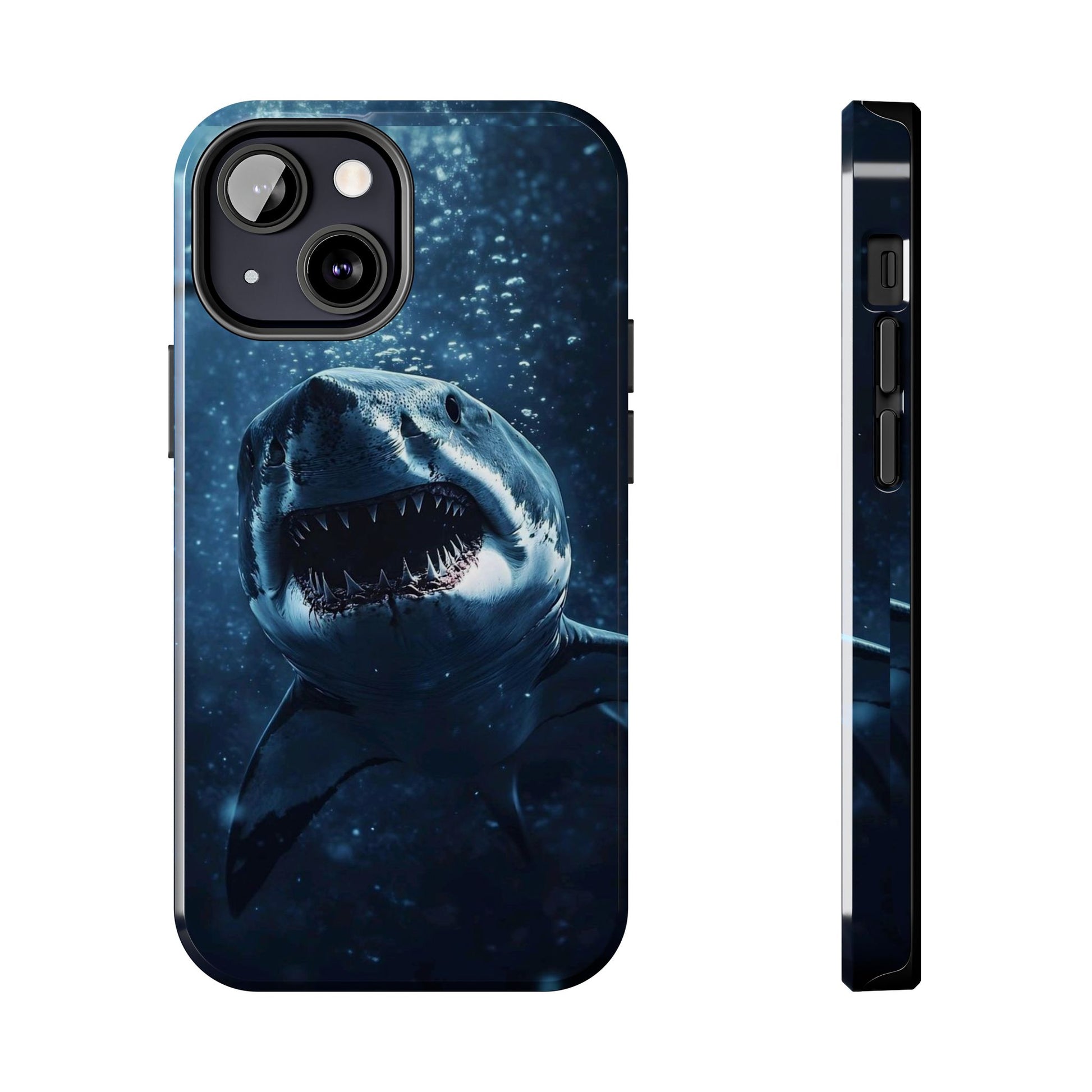 Great White Shark Theme Phone Cases for iPhones & Samsung Phones