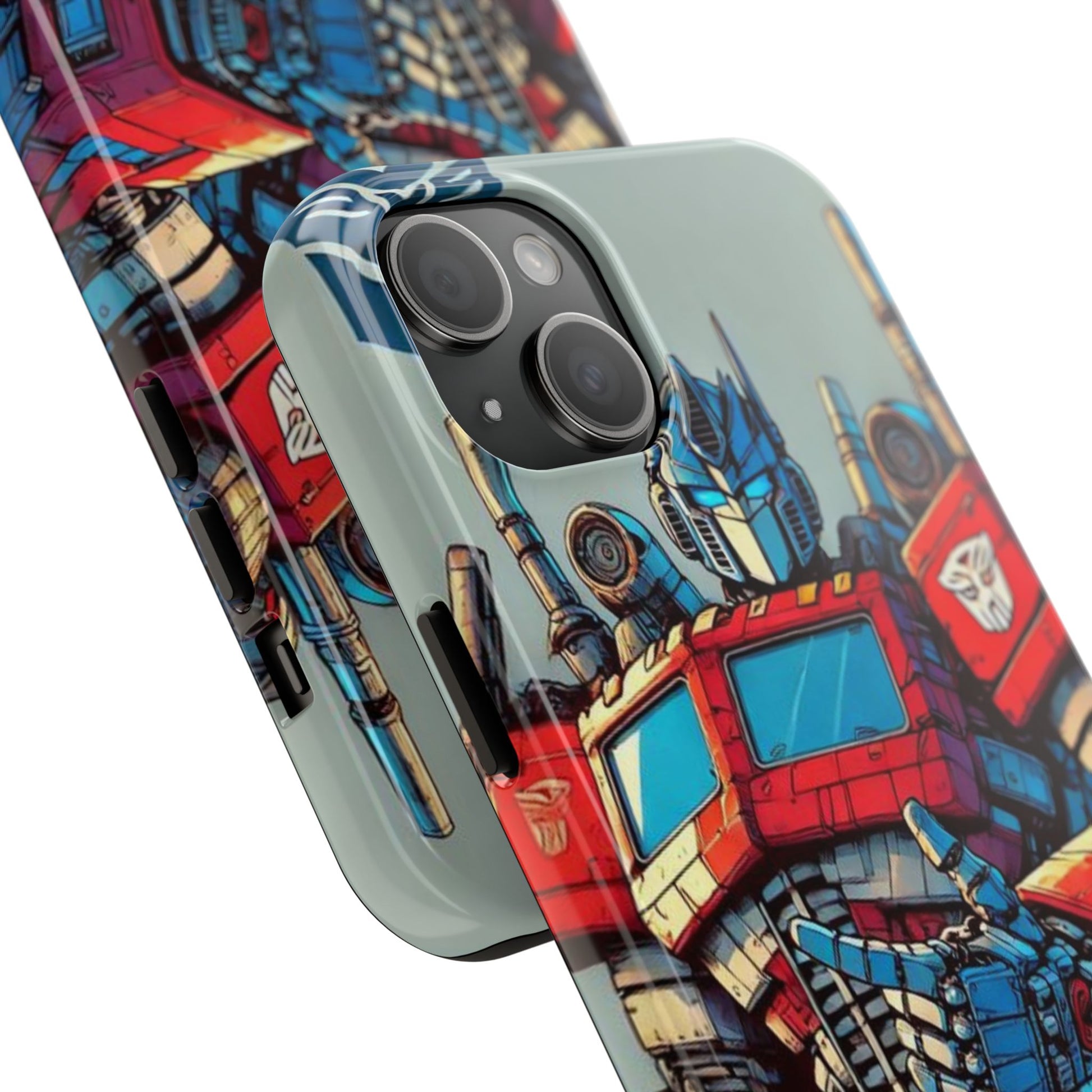 Transformer Optimus Theme Phone Cases for Iphones & Samsung Phones